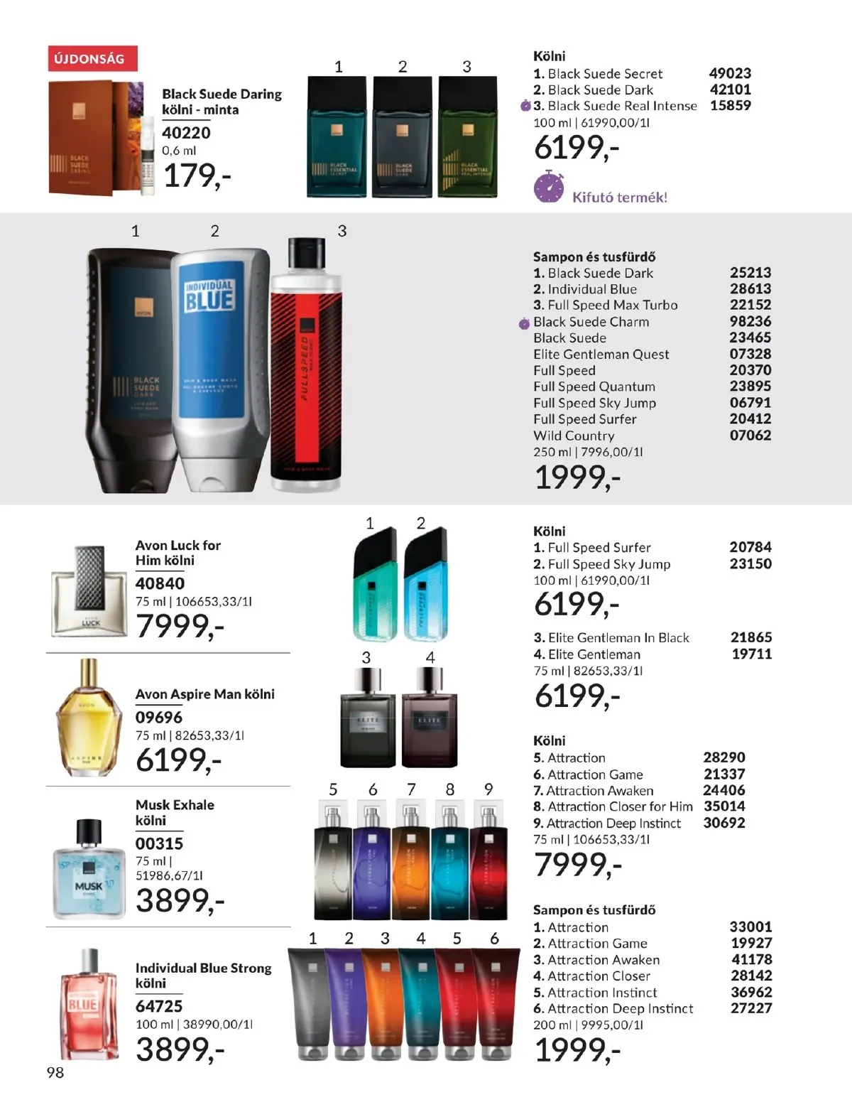 Avon akciós újság 05.01–05.31 – 98. oldal