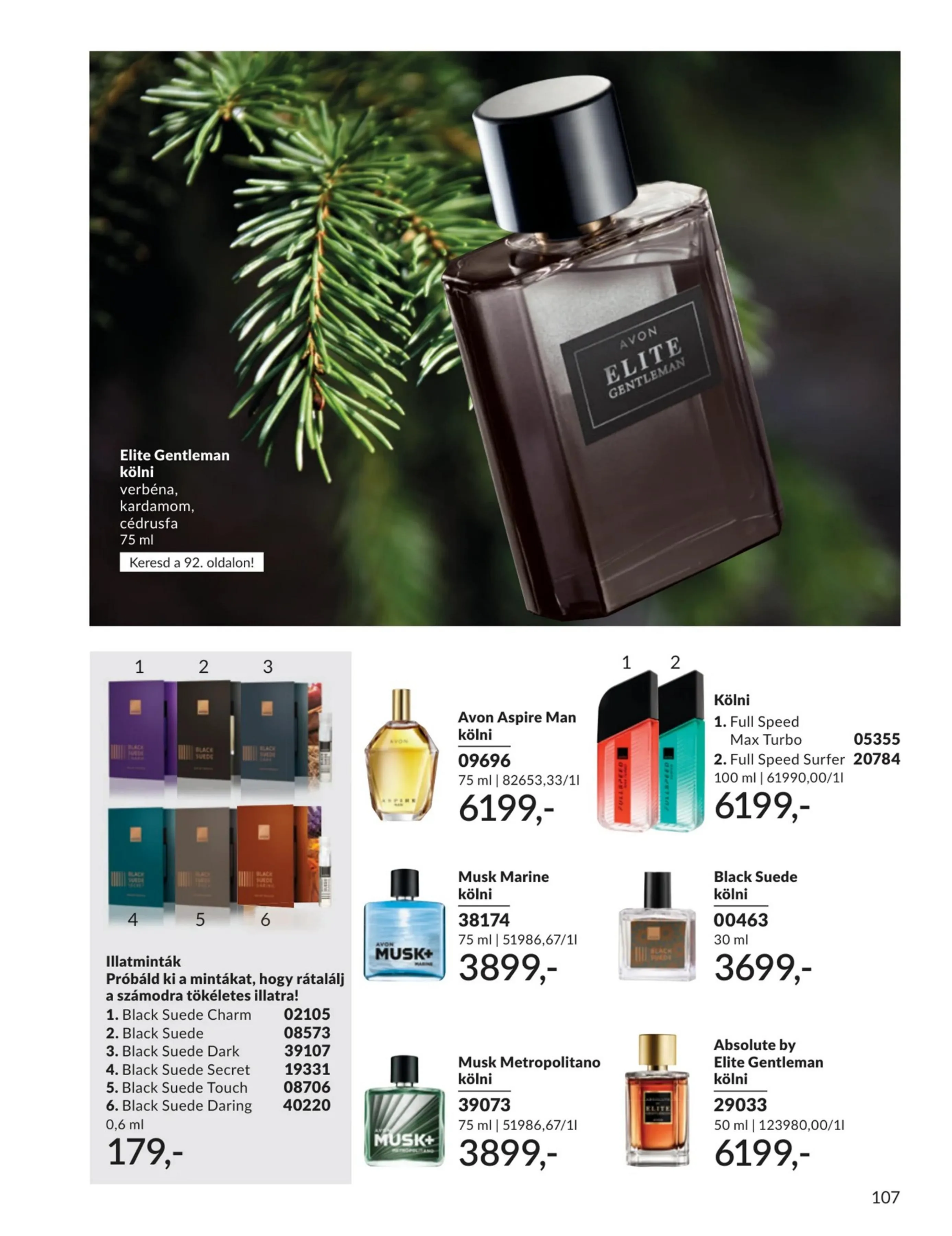 Avon akciós újság 06.01–06.30 – 107. oldal