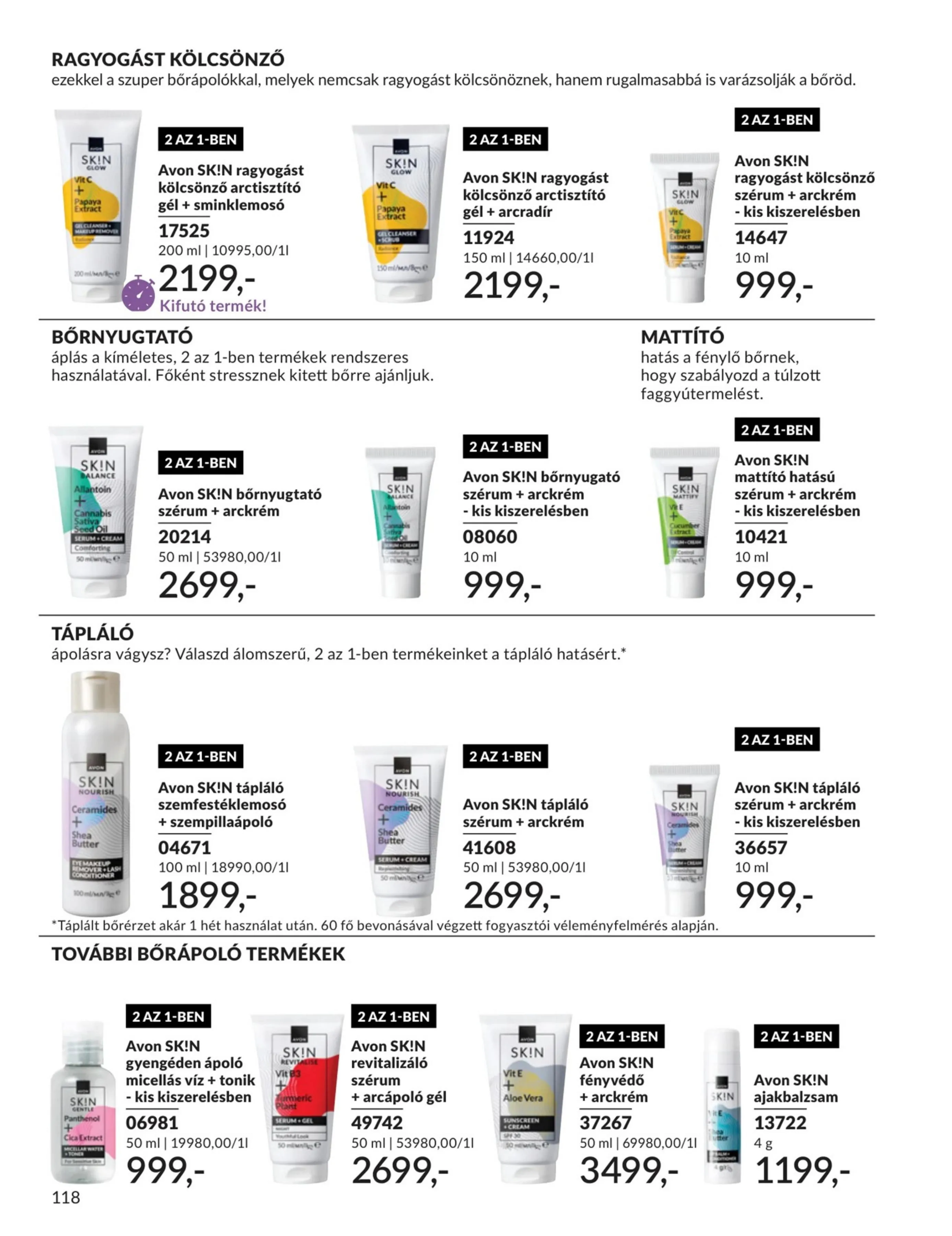 Avon akciós újság 06.01–06.30 – 118. oldal