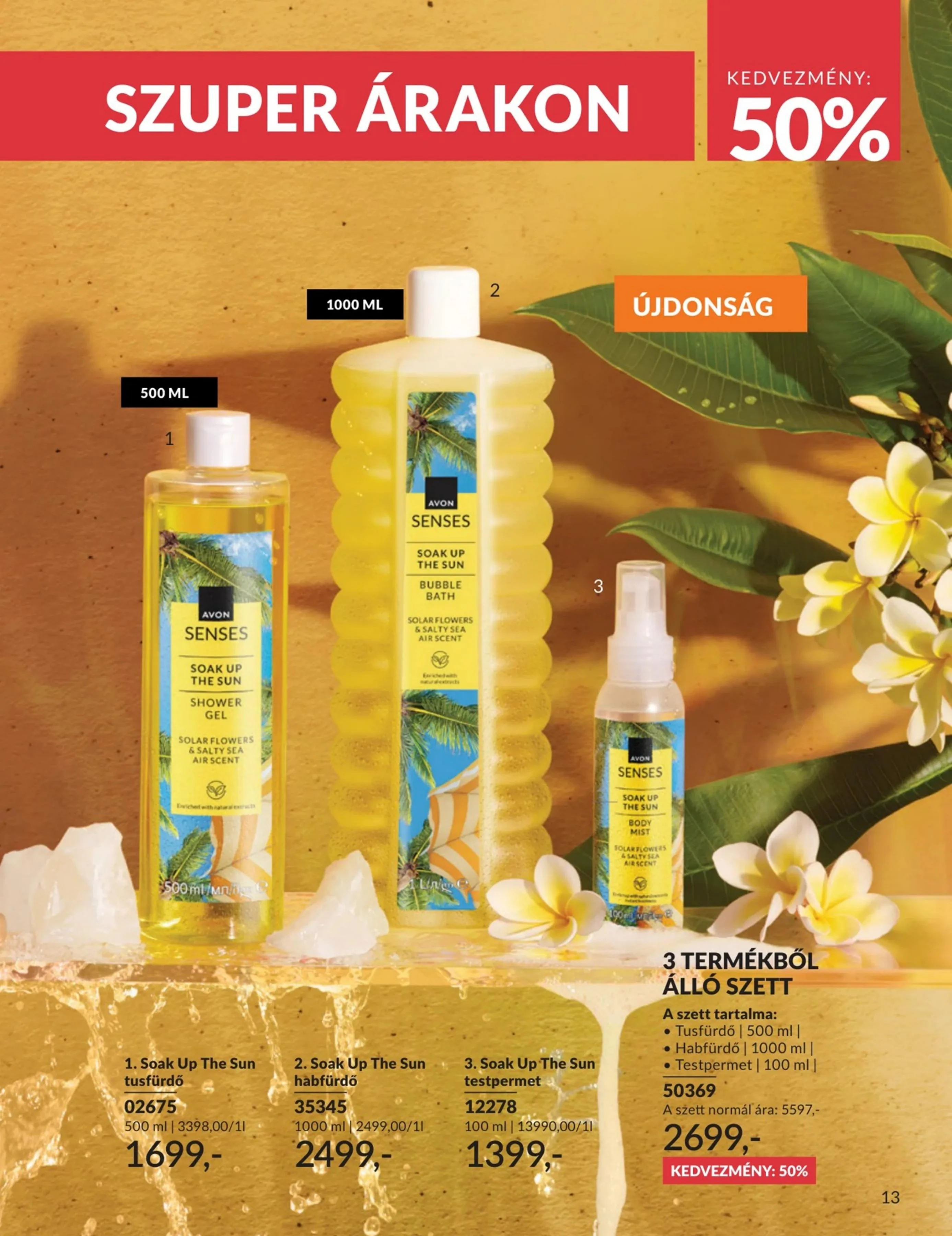 Avon akciós újság 06.01–06.30 – 13. oldal