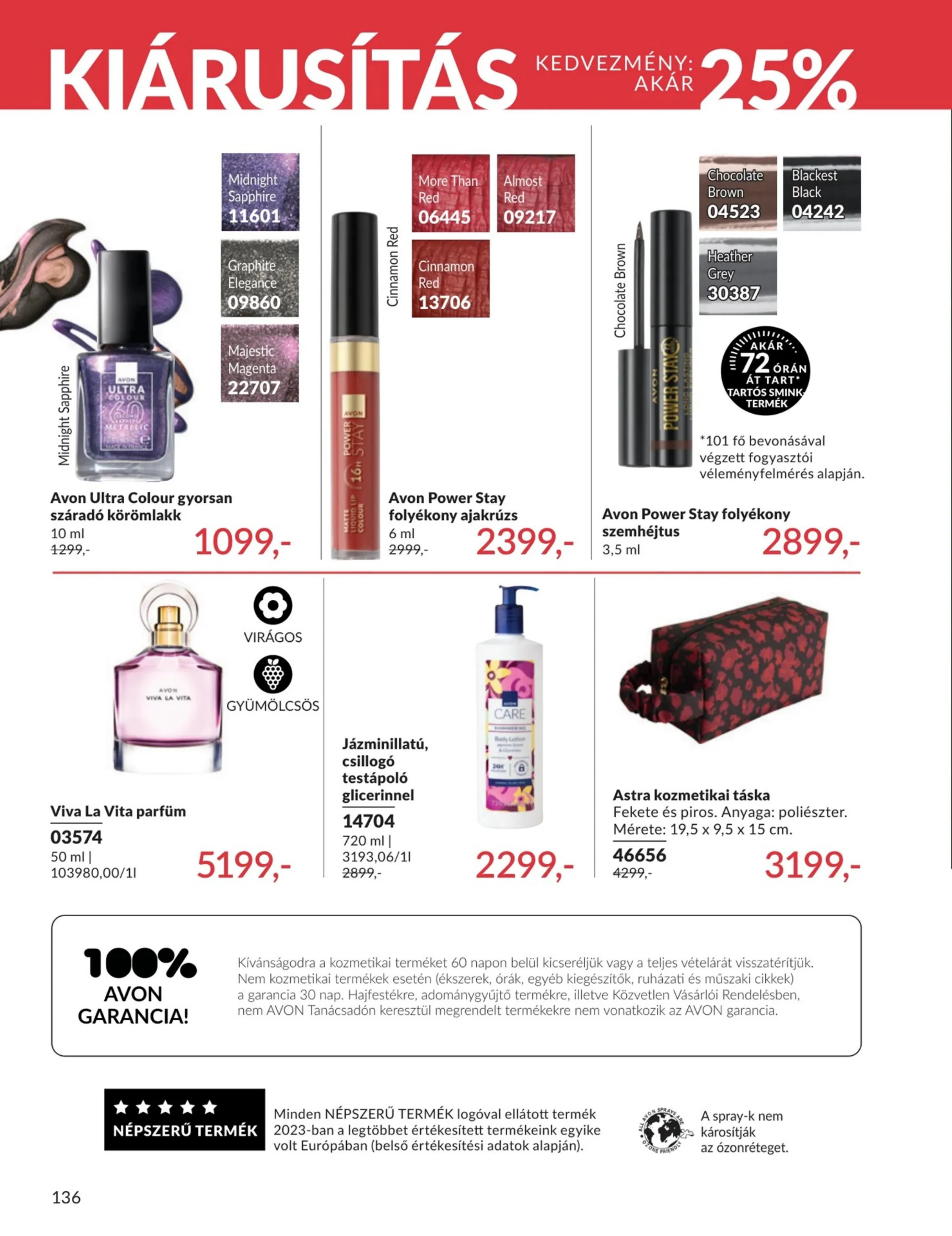 Avon akciós újság 06.01–06.30 – 136. oldal