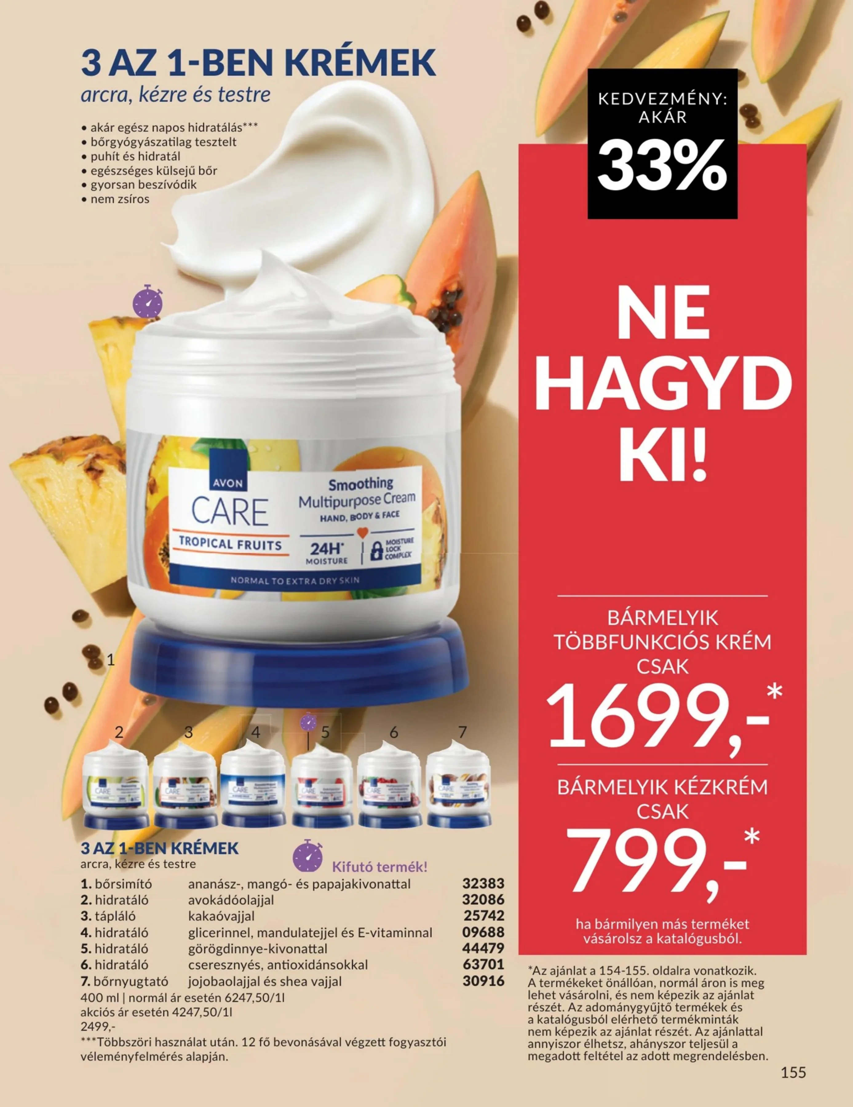 Avon akciós újság 06.01–06.30 – 155. oldal