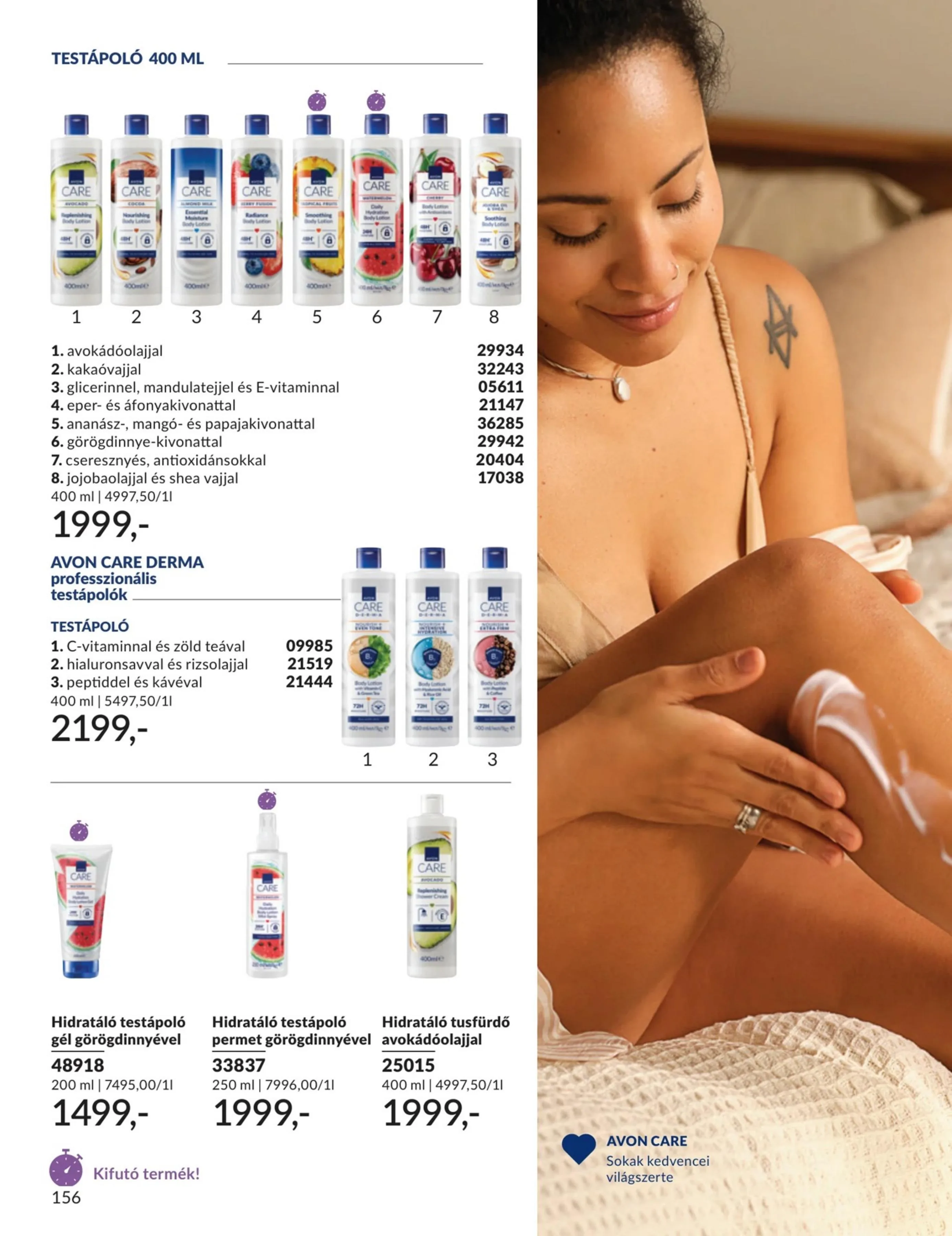 Avon akciós újság 06.01–06.30 – 156. oldal