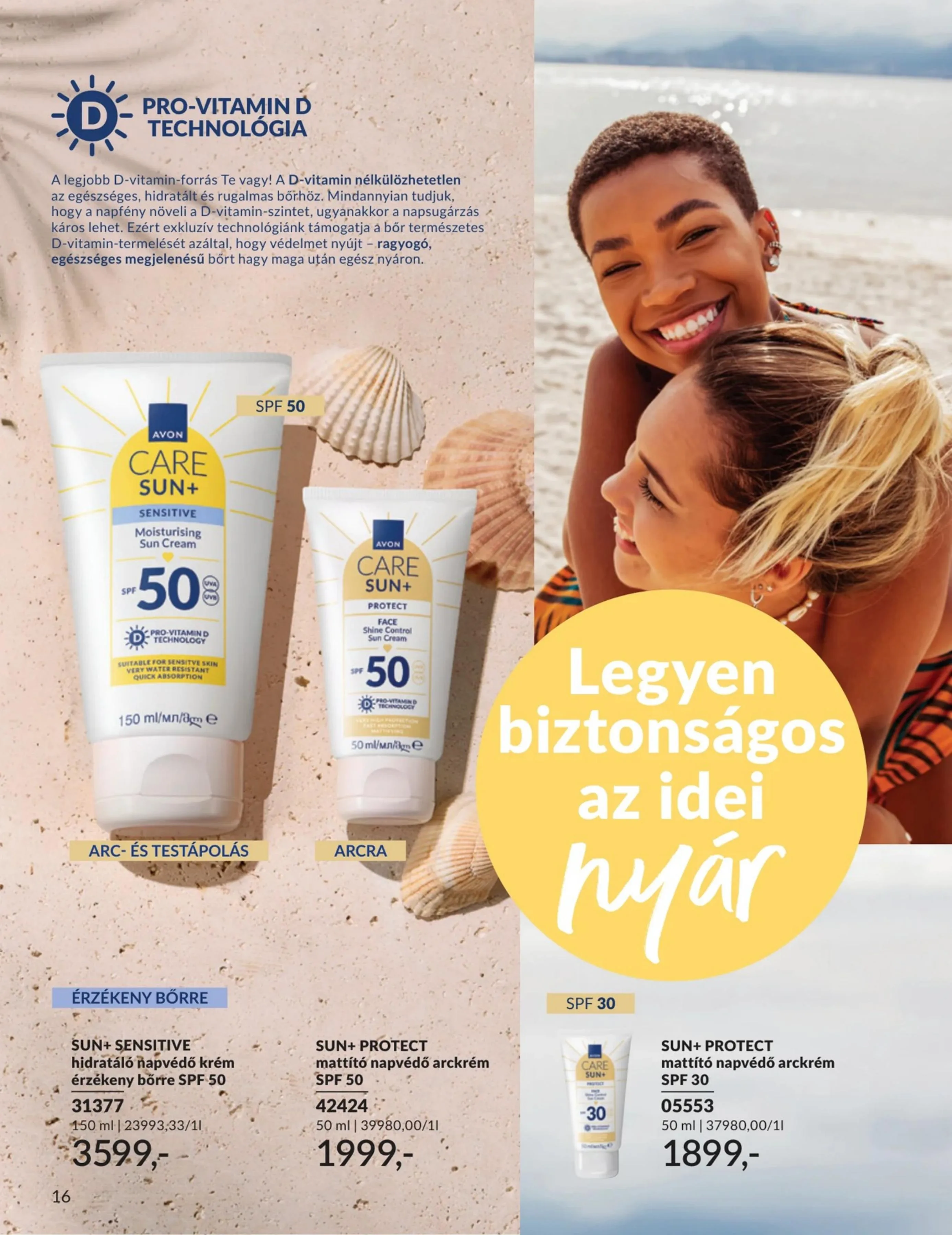 Avon akciós újság 06.01–06.30 – 16. oldal
