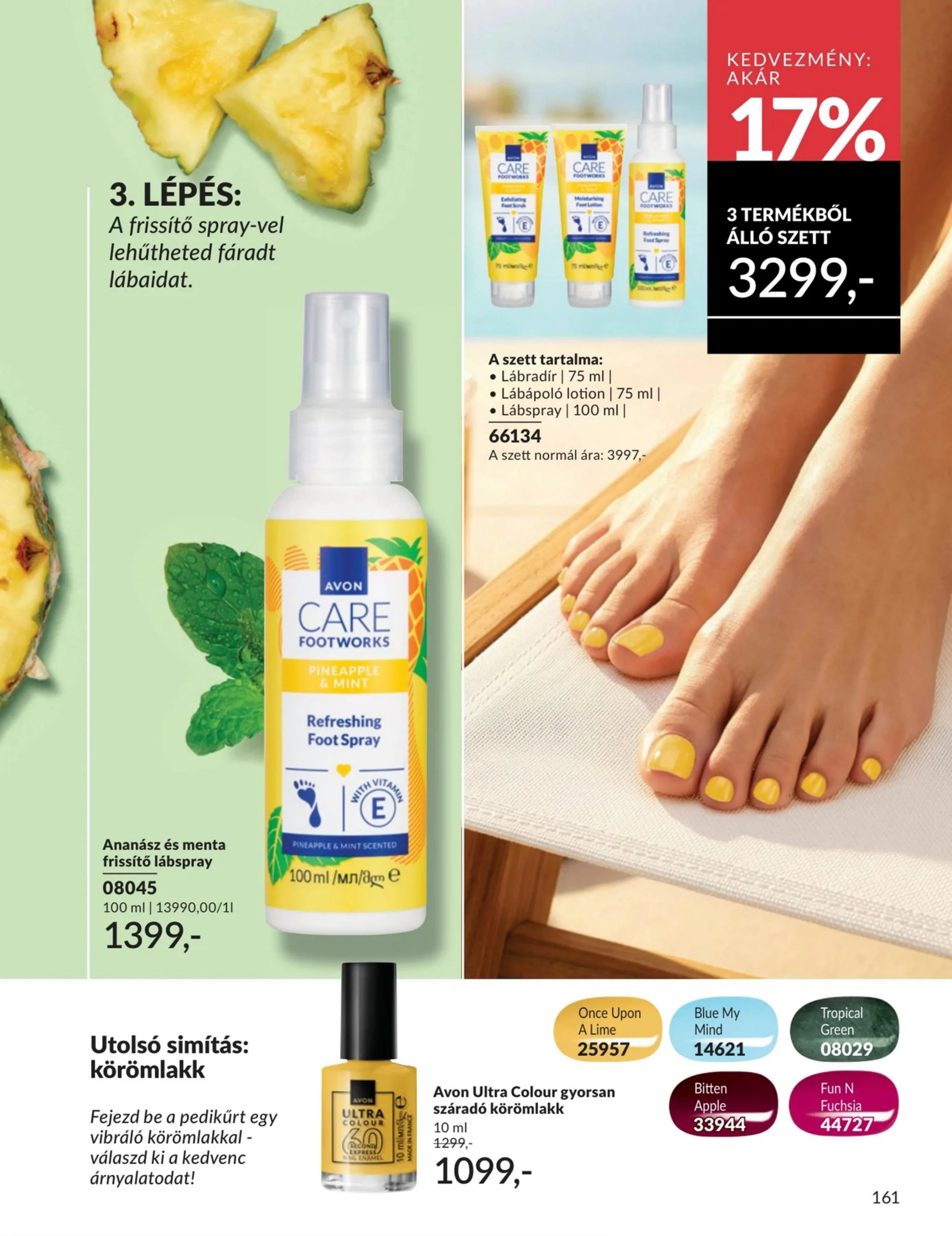 Avon akciós újság 06.01–06.30 – 161. oldal