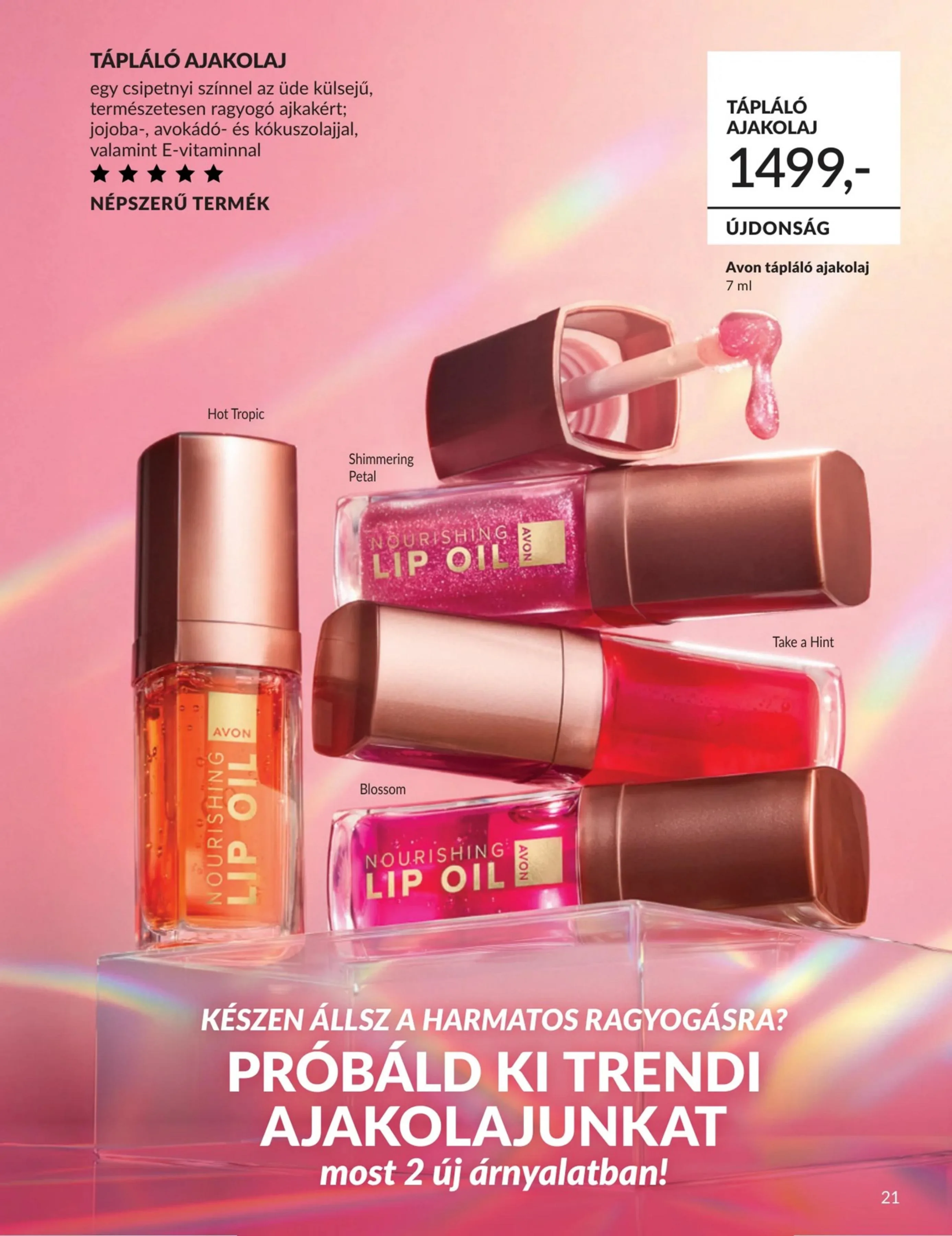 Avon akciós újság 06.01–06.30 – 21. oldal