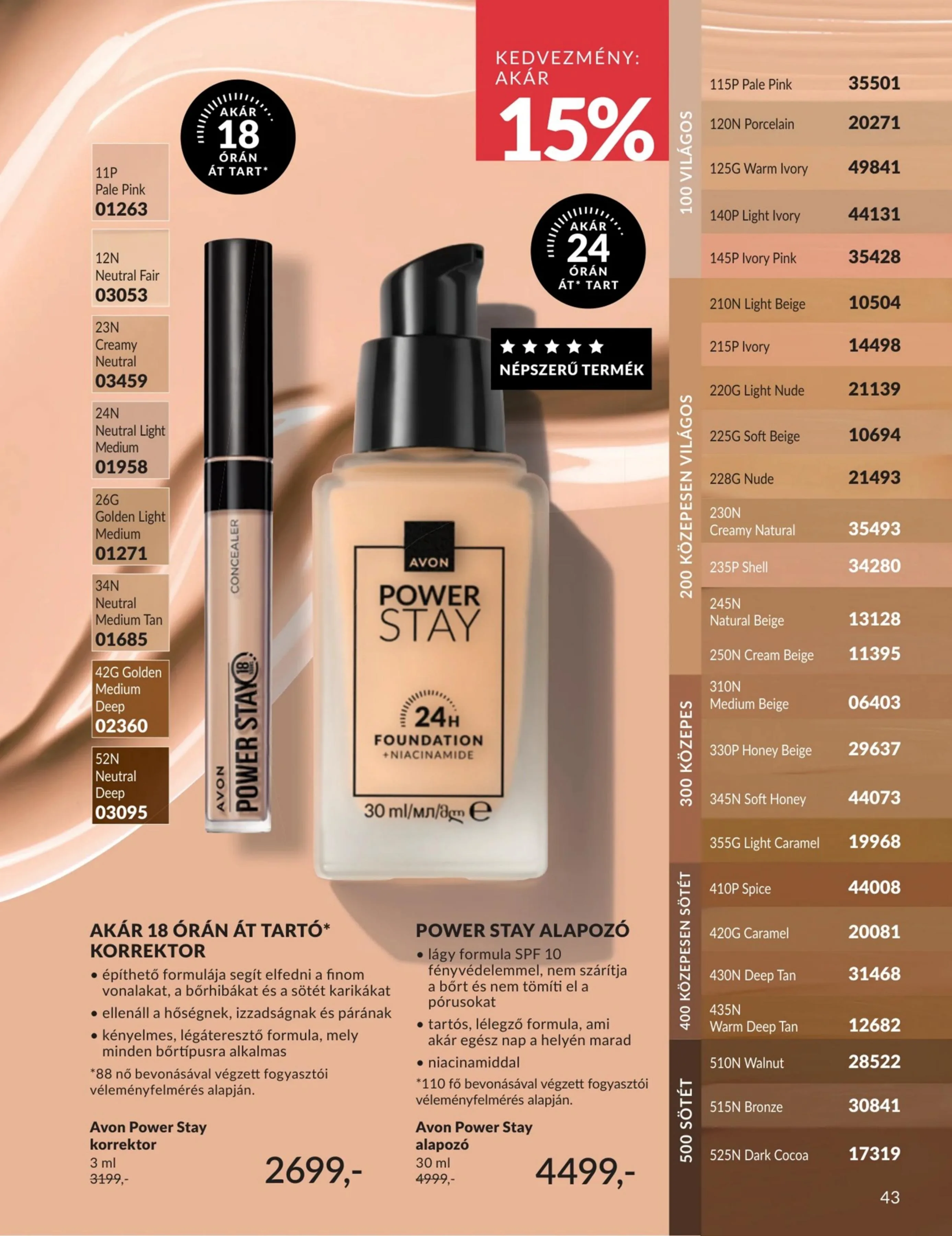 Avon akciós újság 06.01–06.30 – 43. oldal