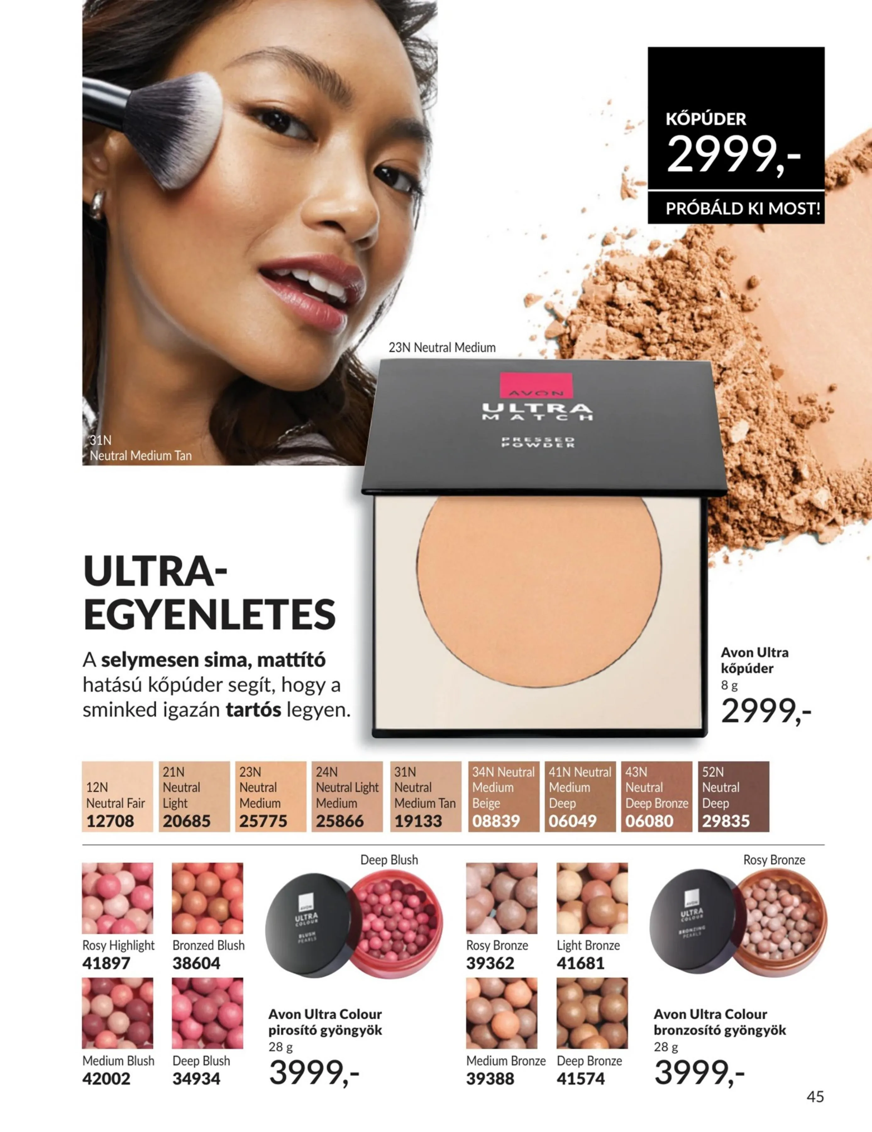 Avon akciós újság 06.01–06.30 – 45. oldal