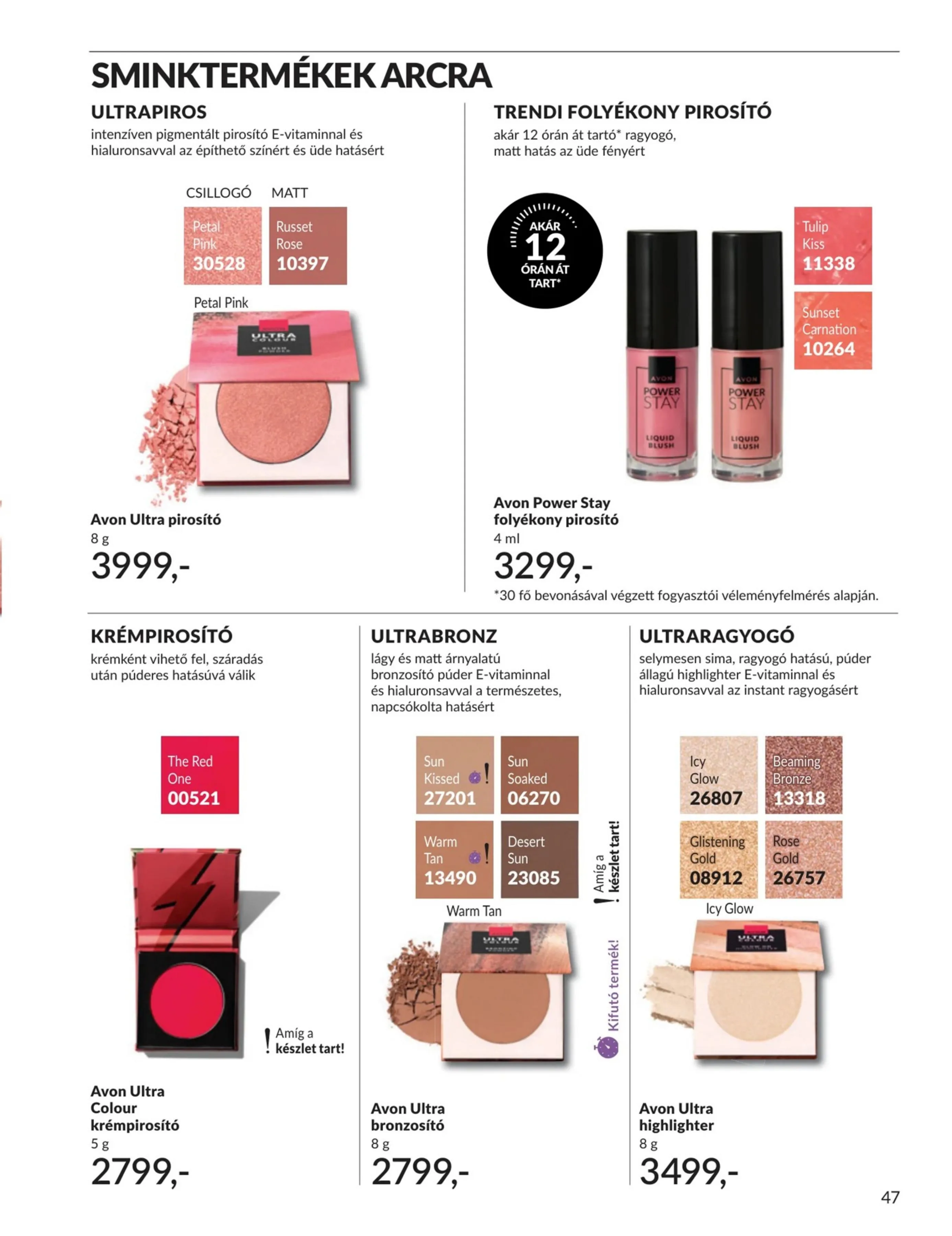 Avon akciós újság 06.01–06.30 – 47. oldal