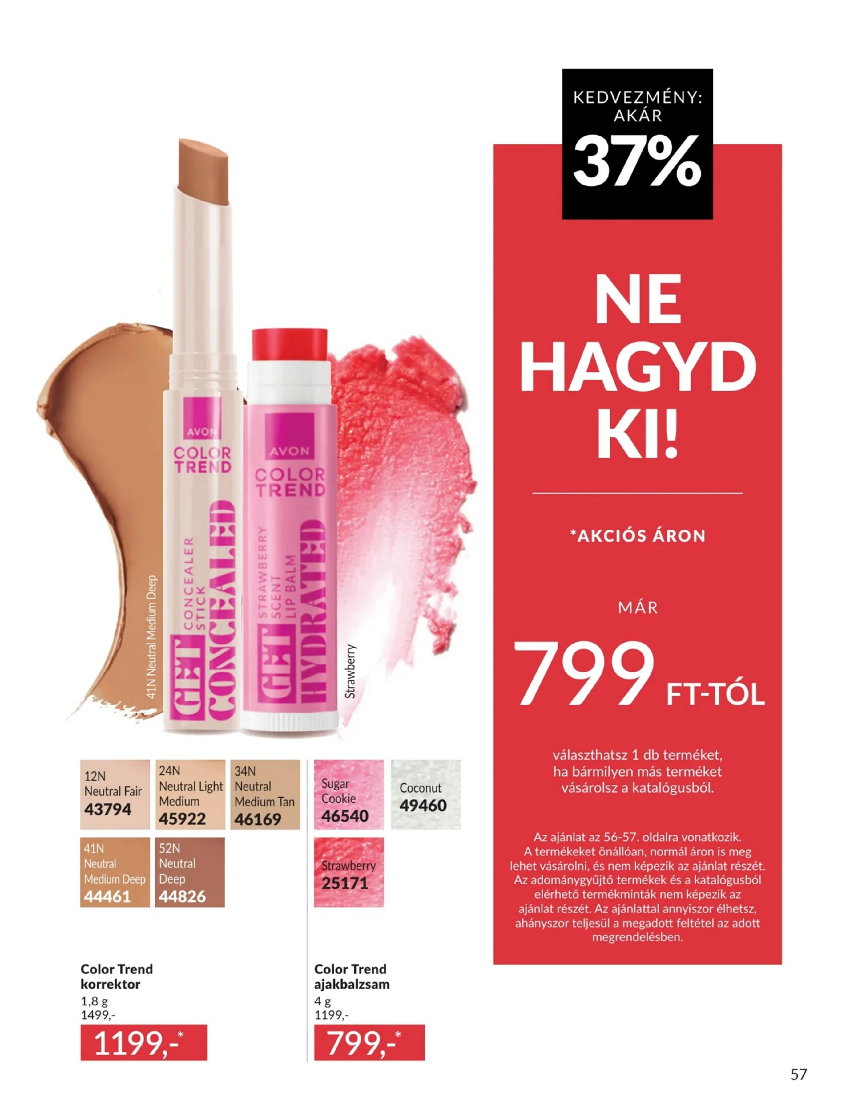 Avon akciós újság 06.01–06.30 – 57. oldal