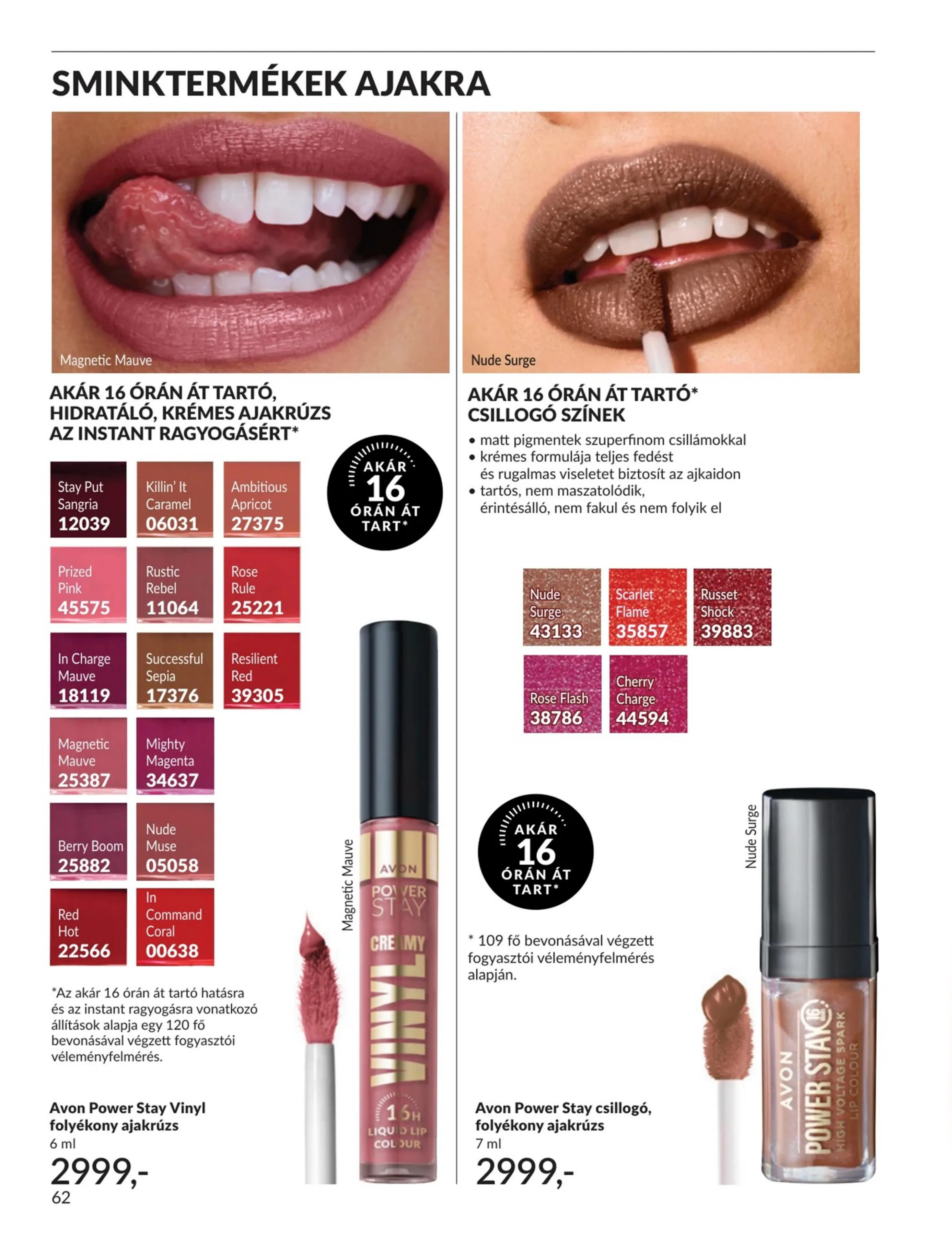 Avon akciós újság 06.01–06.30 – 62. oldal