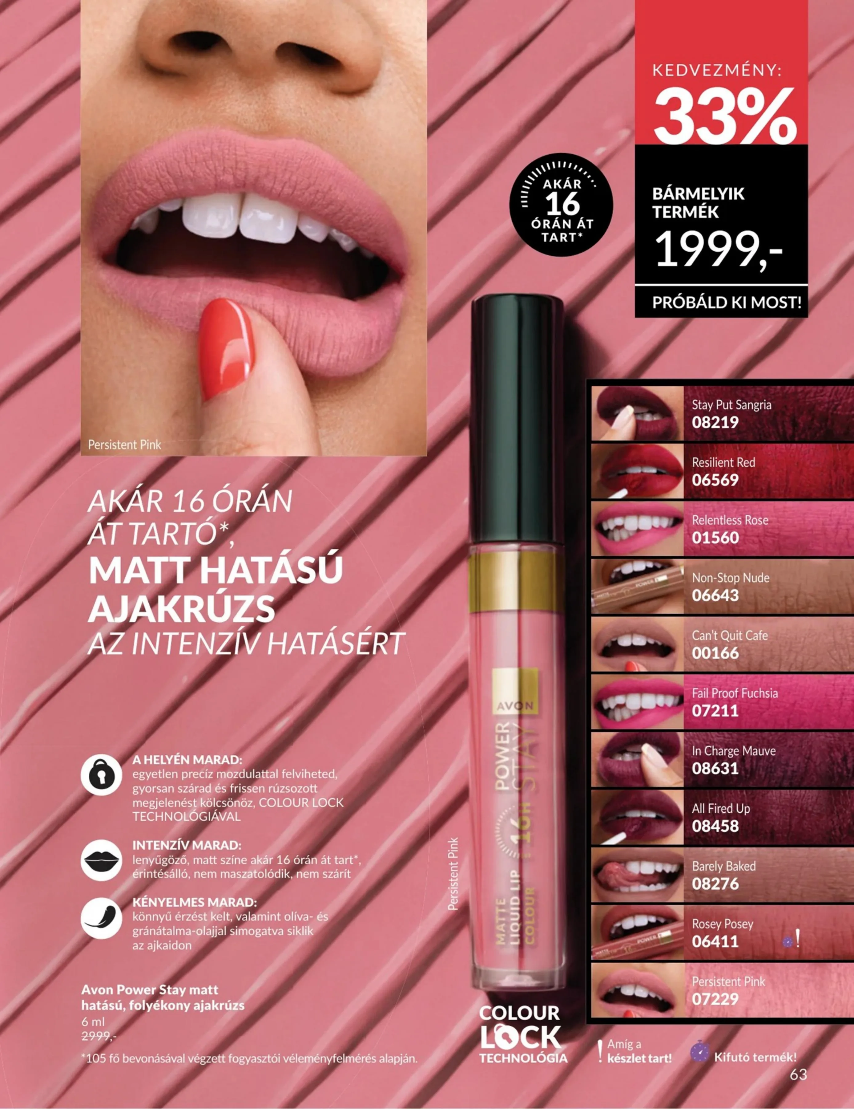 Avon akciós újság 06.01–06.30 – 63. oldal