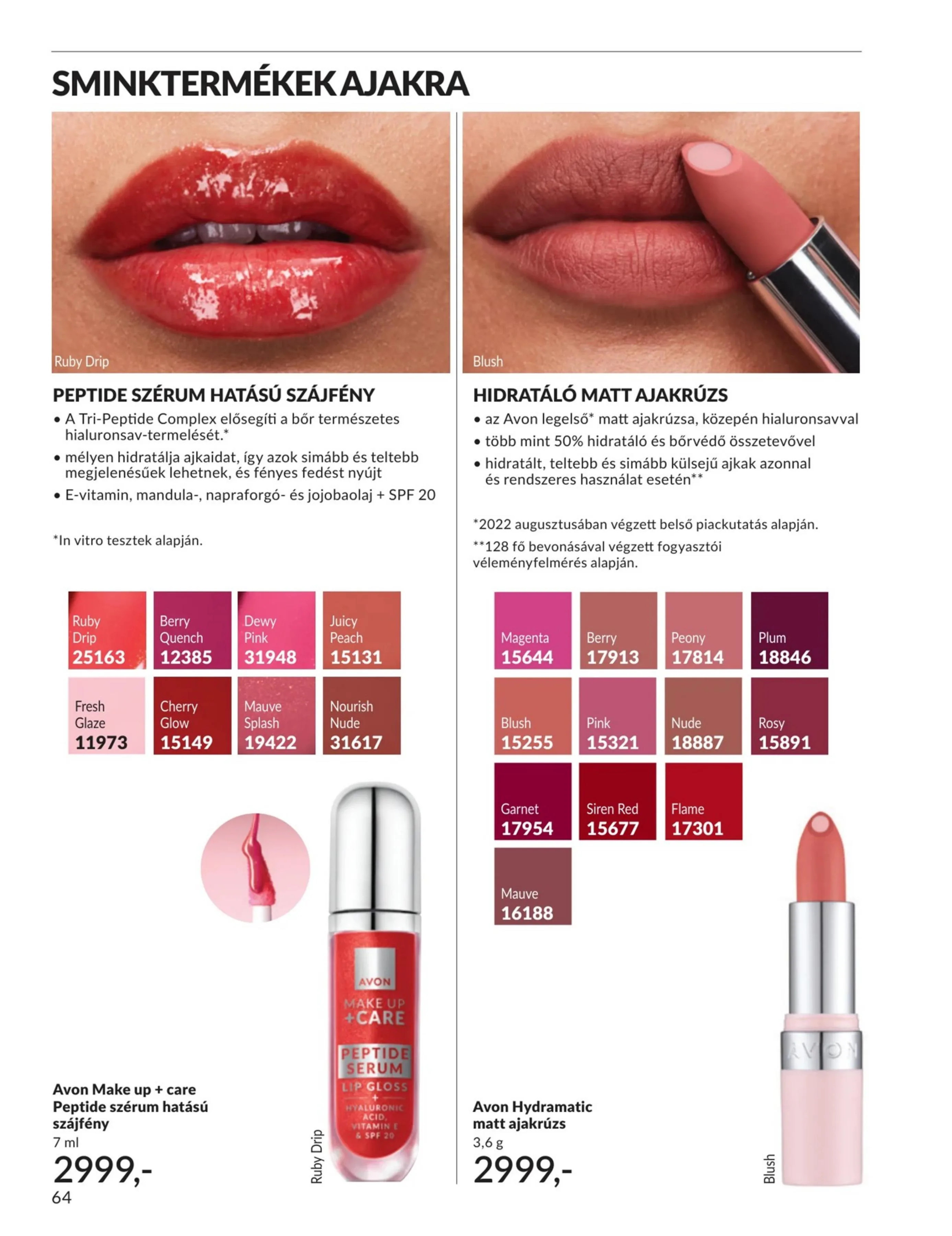 Avon akciós újság 06.01–06.30 – 64. oldal