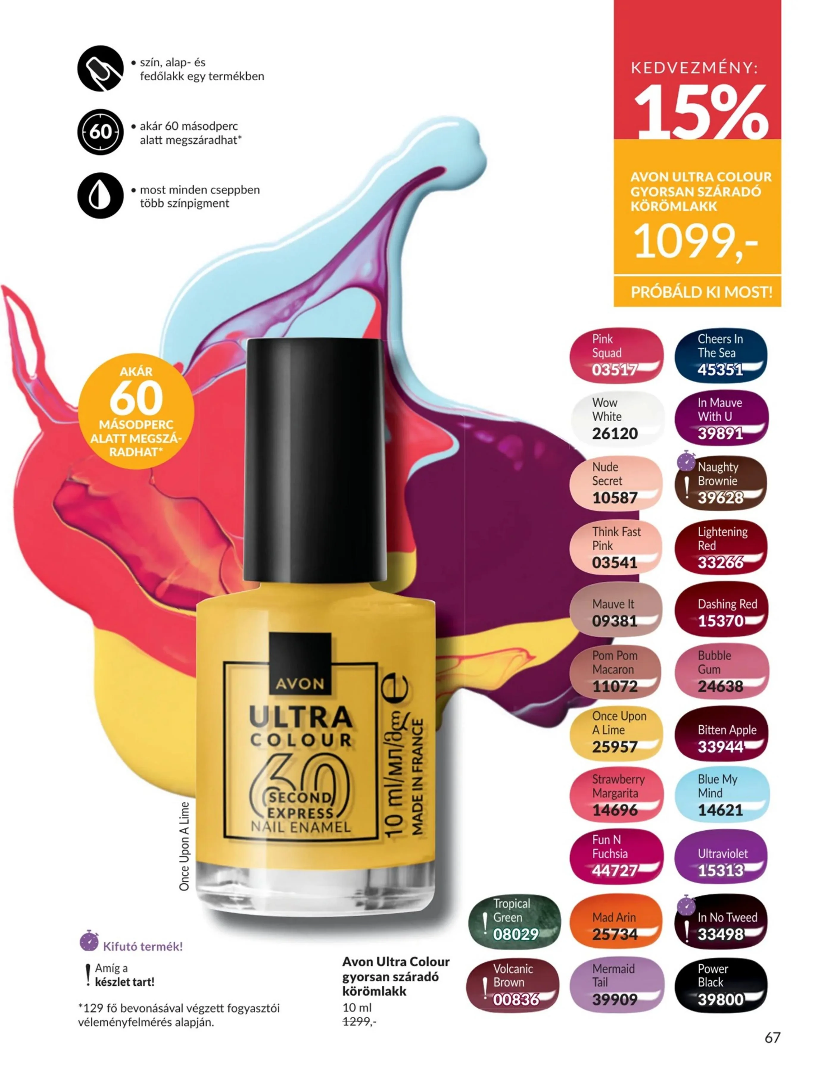 Avon akciós újság 06.01–06.30 – 67. oldal