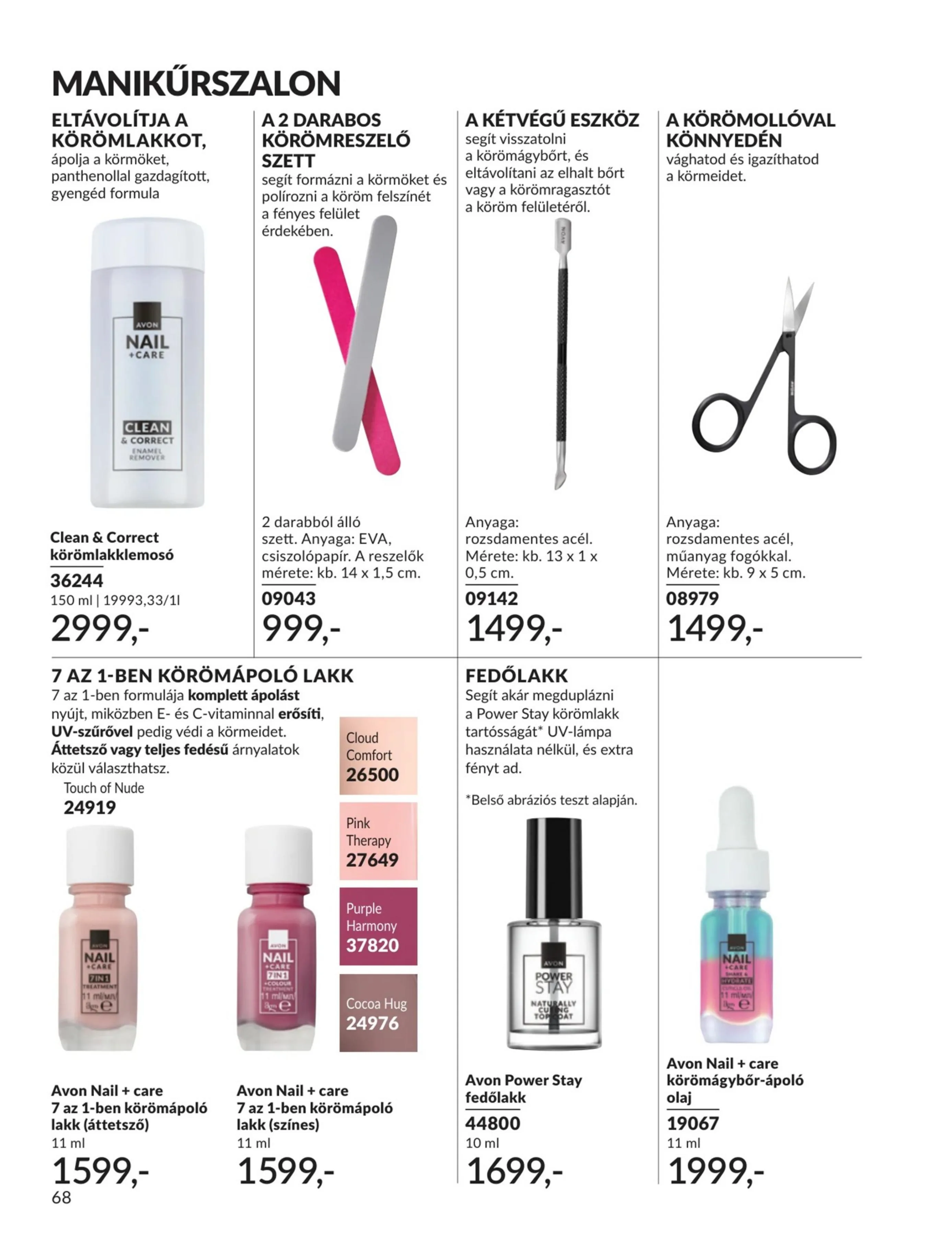 Avon akciós újság 06.01–06.30 – 68. oldal