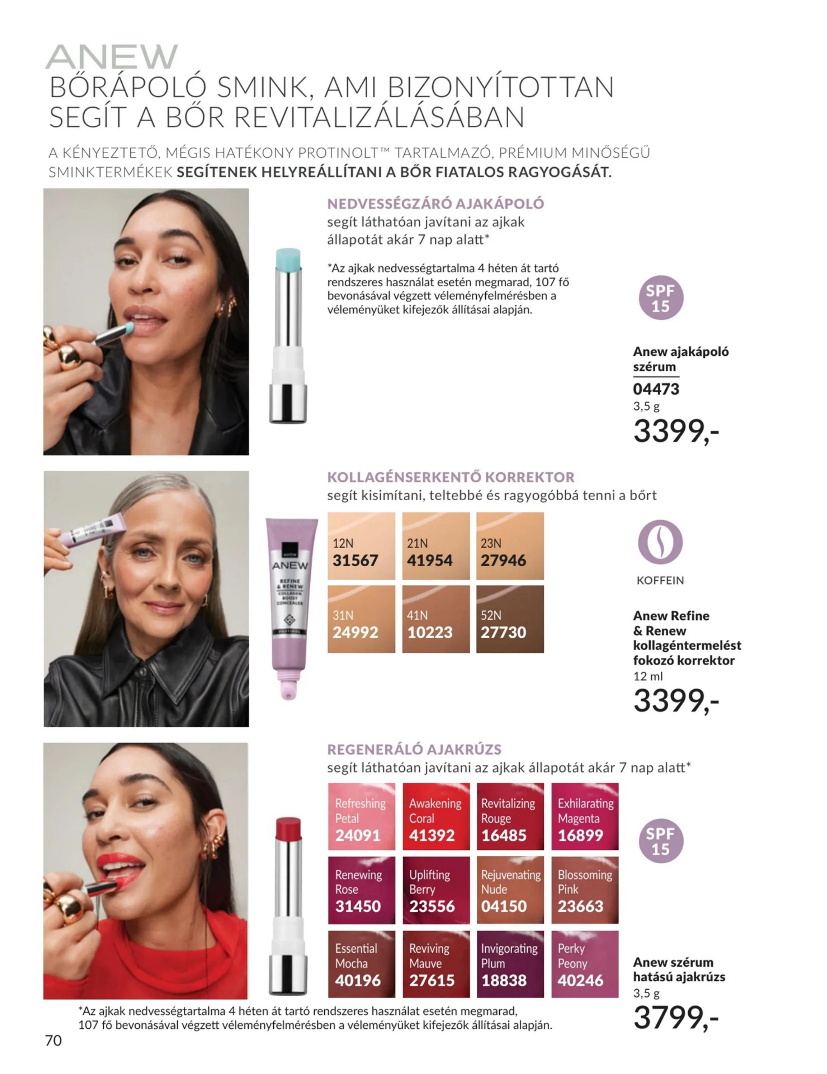 Avon akciós újság 06.01–06.30 – 70. oldal