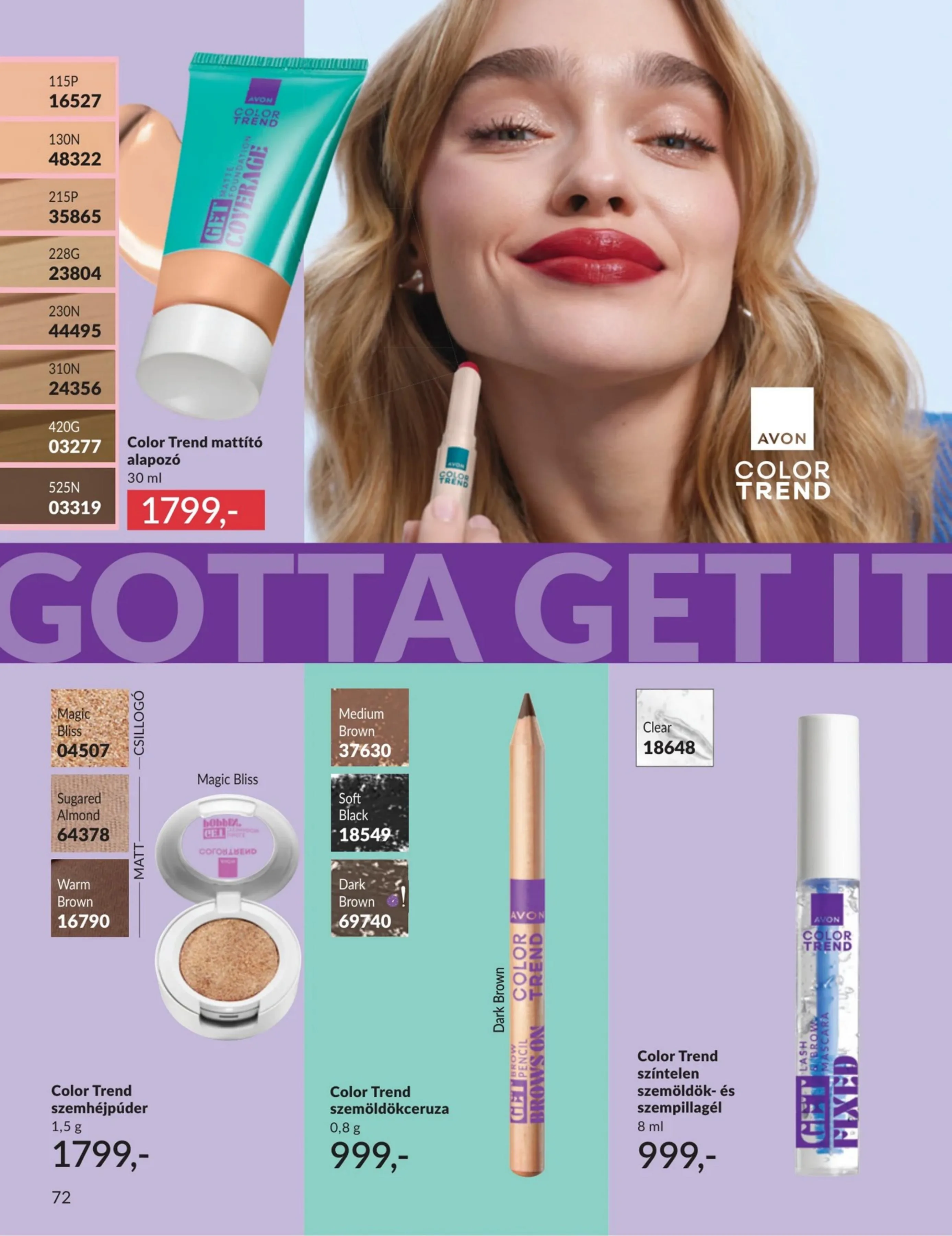 Avon akciós újság 06.01–06.30 – 72. oldal