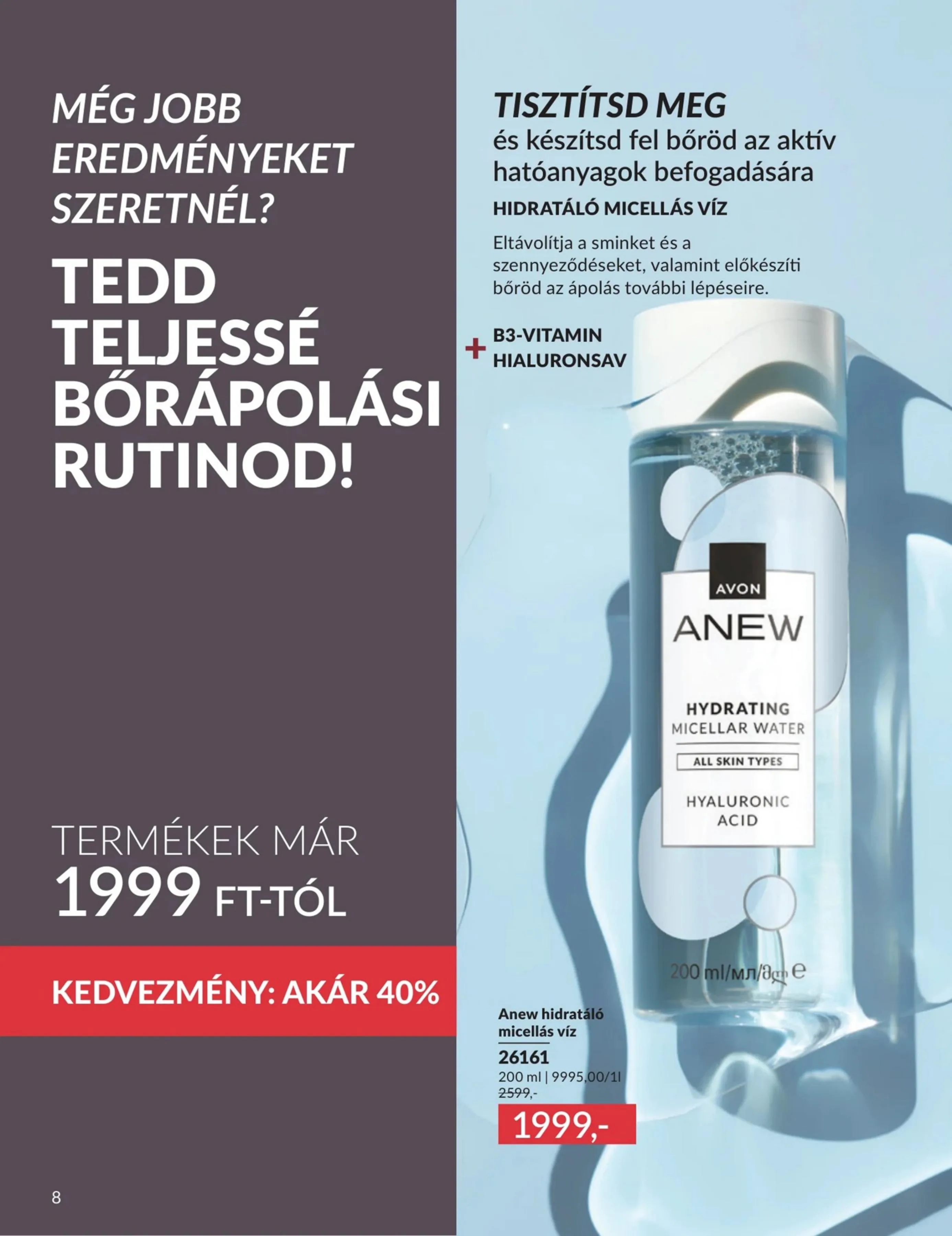 Avon akciós újság 06.01–06.30 – 8. oldal