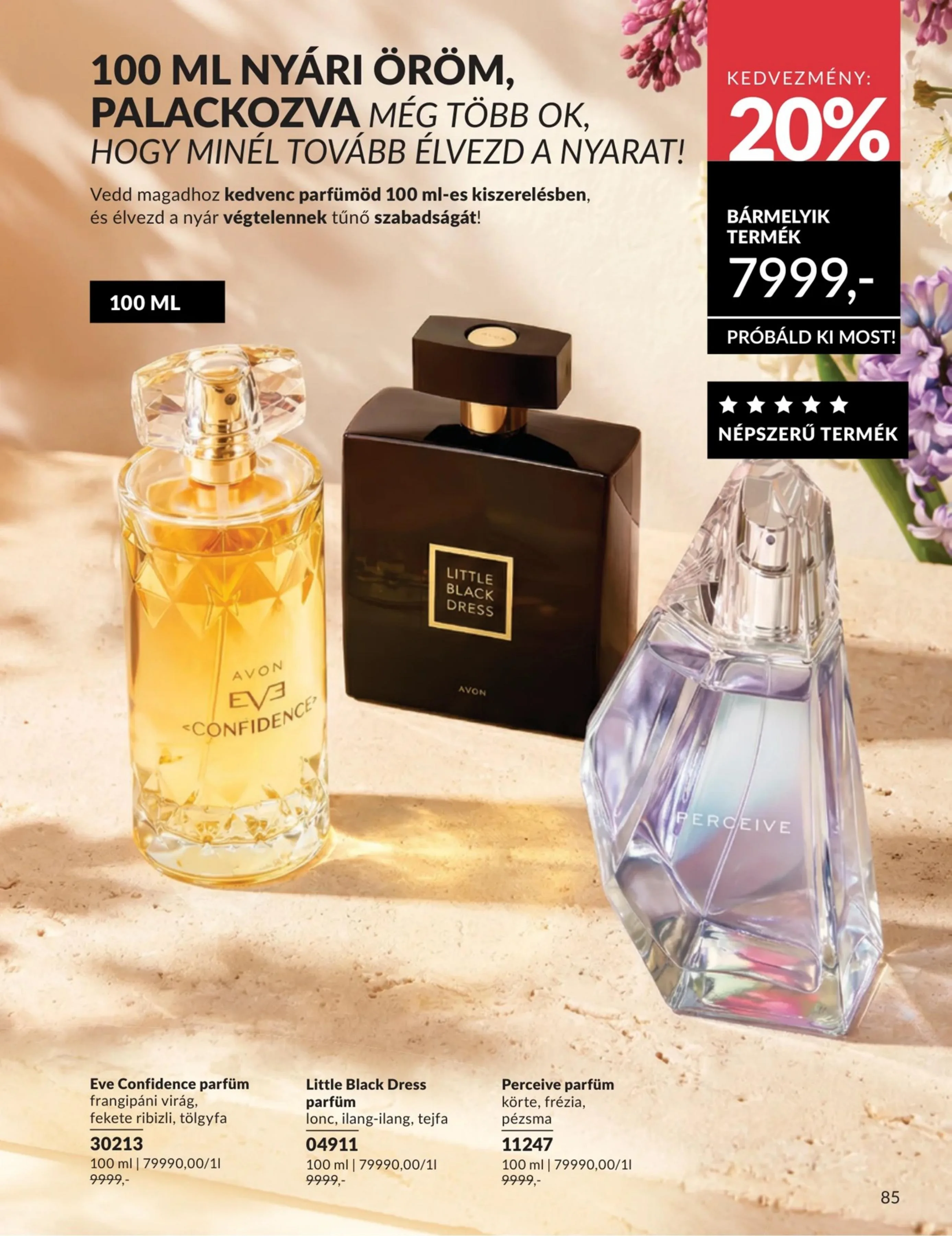 Avon akciós újság 06.01–06.30 – 85. oldal