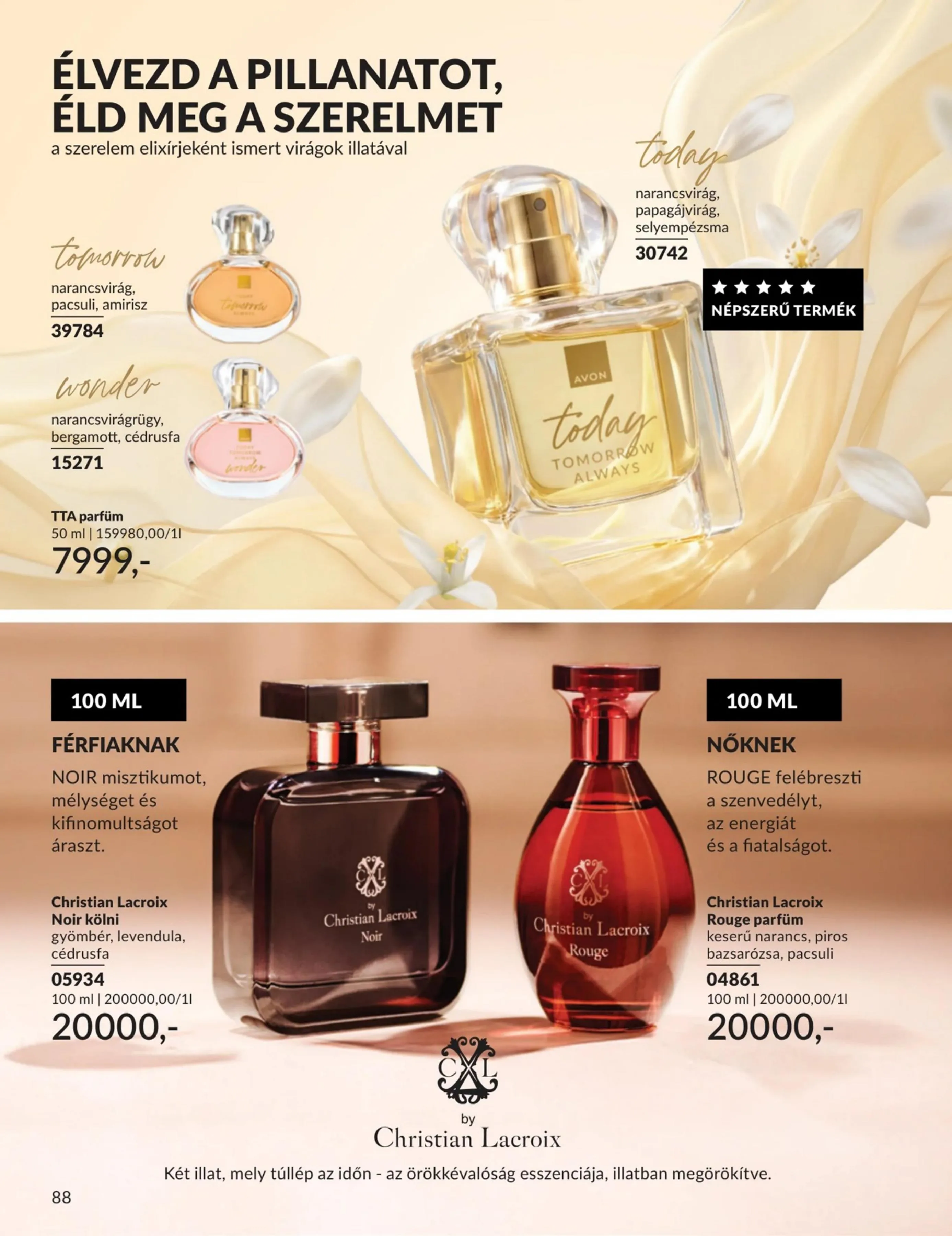 Avon akciós újság 06.01–06.30 – 88. oldal