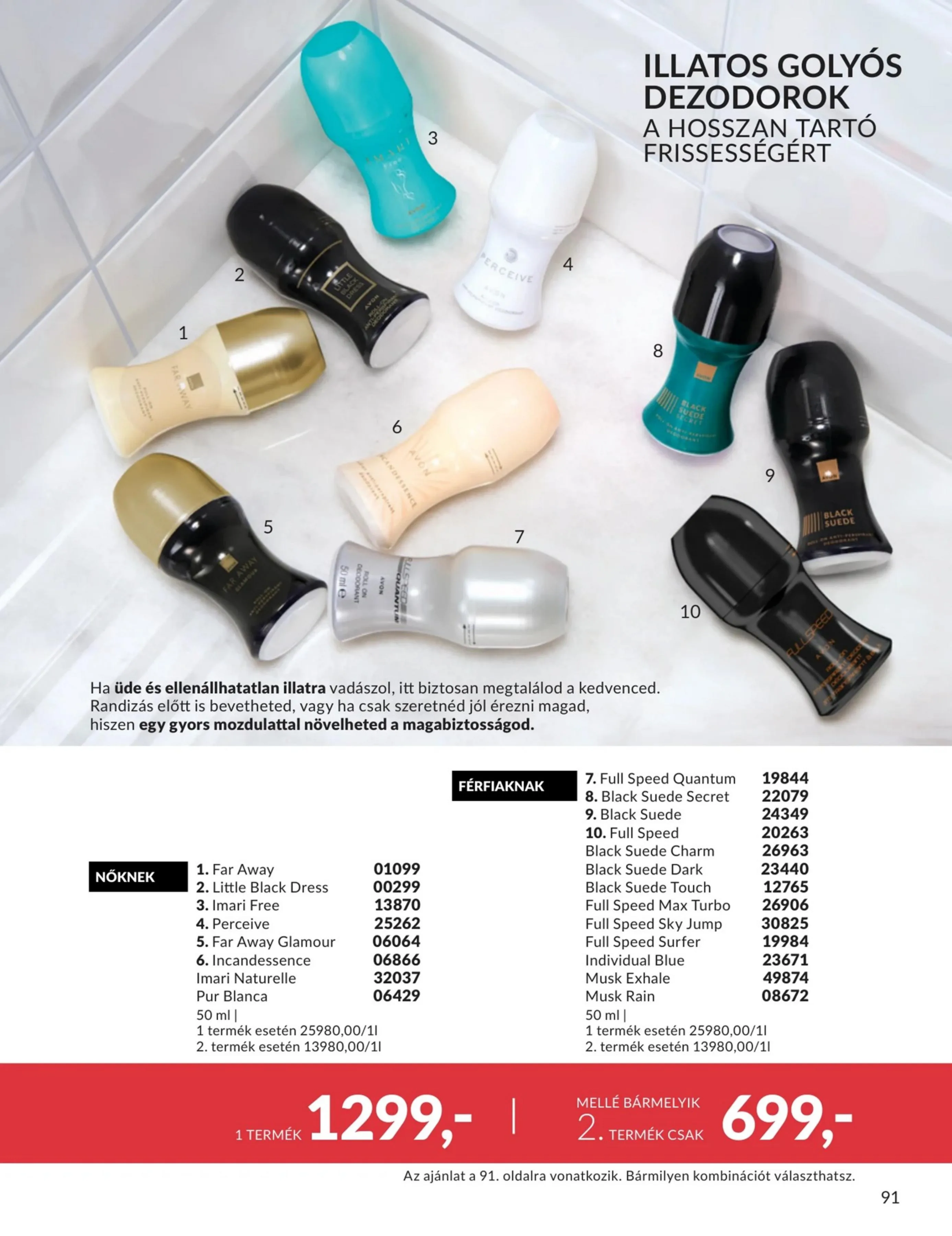 Avon akciós újság 06.01–06.30 – 91. oldal