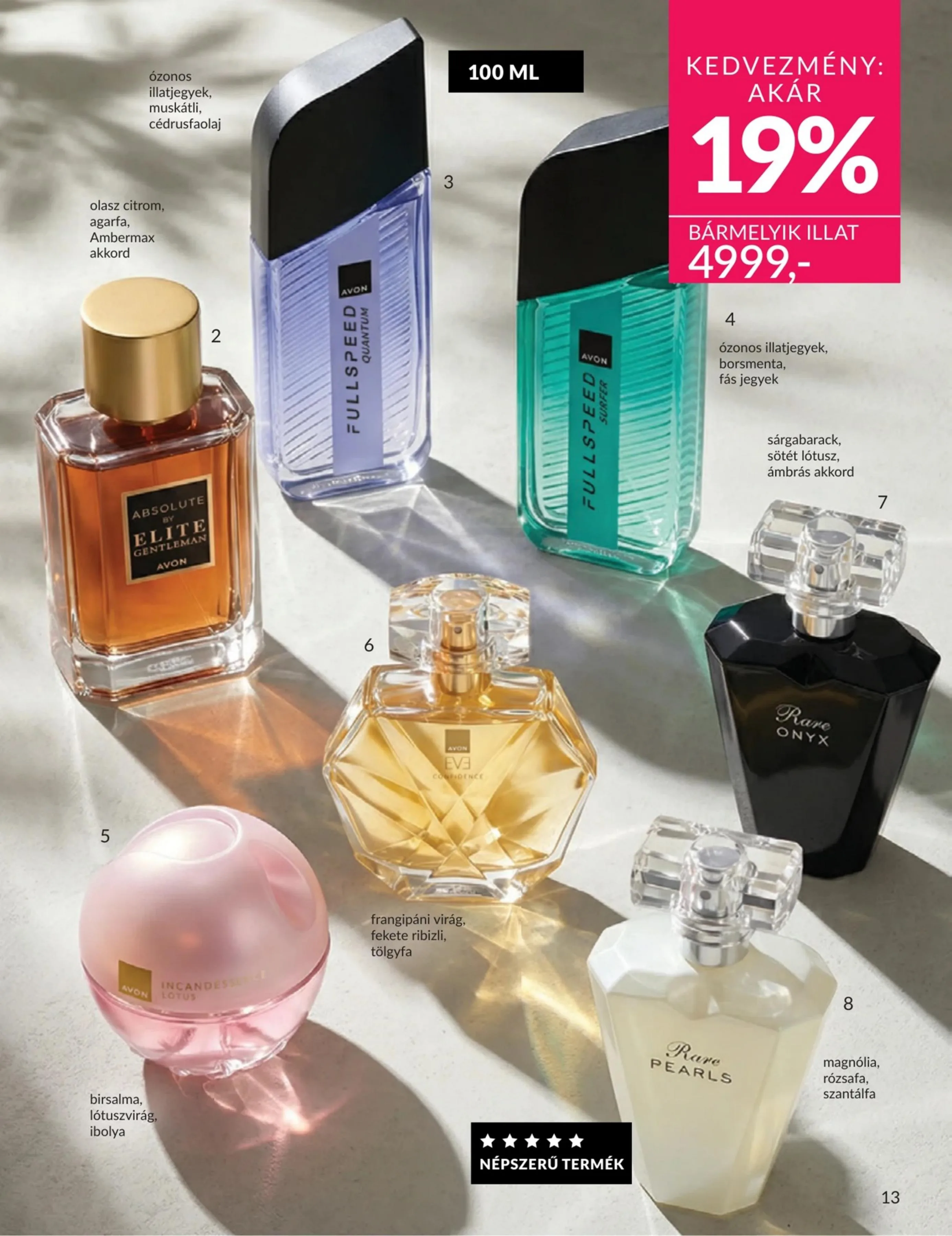 Avon akciós újság 07.01–07.31 – 13. oldal