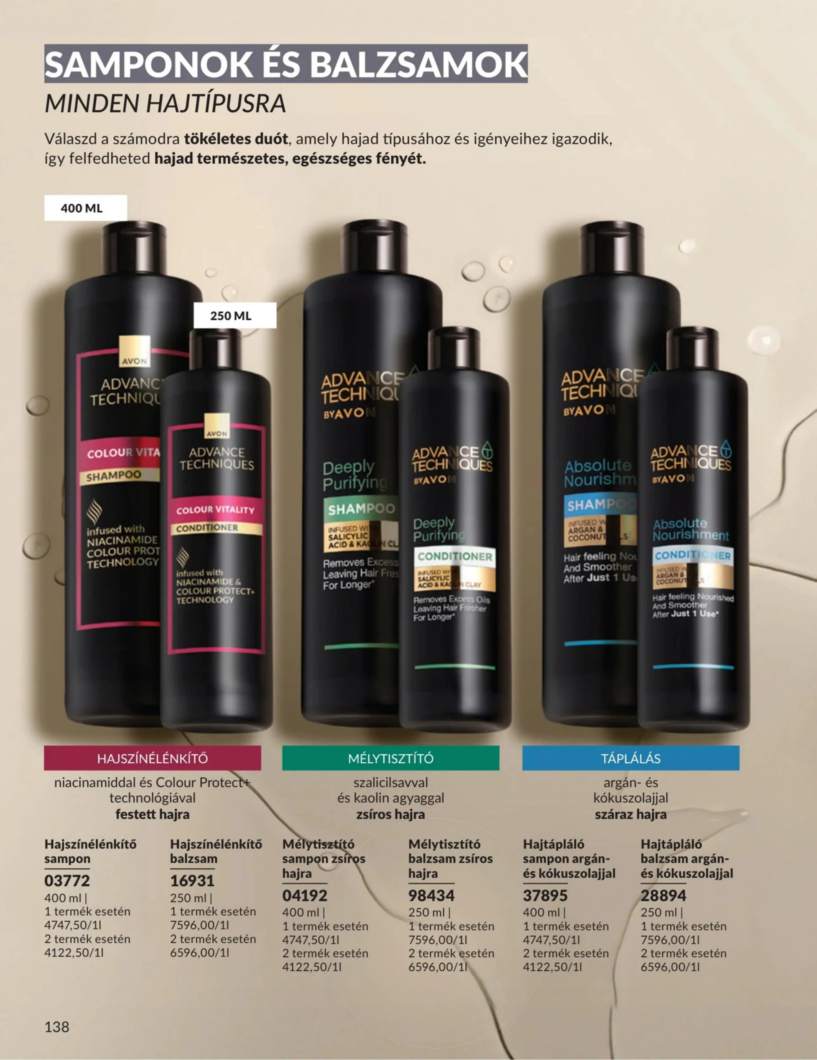 Avon akciós újság 07.01–07.31 – 138. oldal