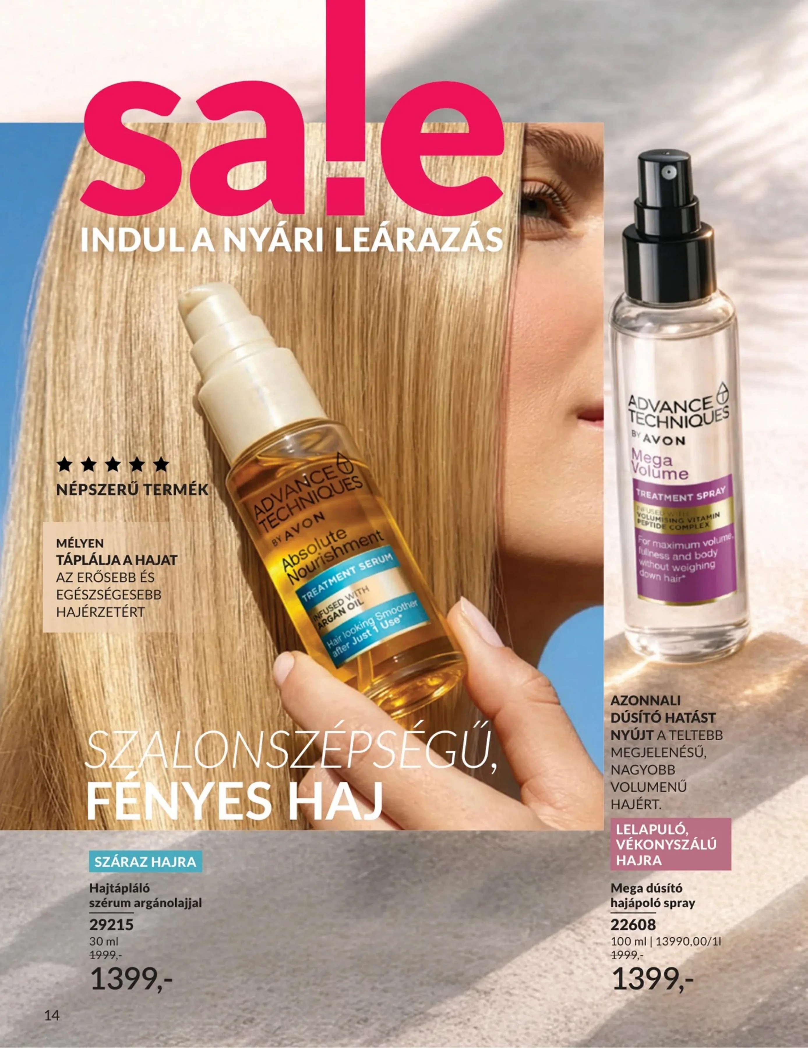 Avon akciós újság 07.01–07.31 – 14. oldal