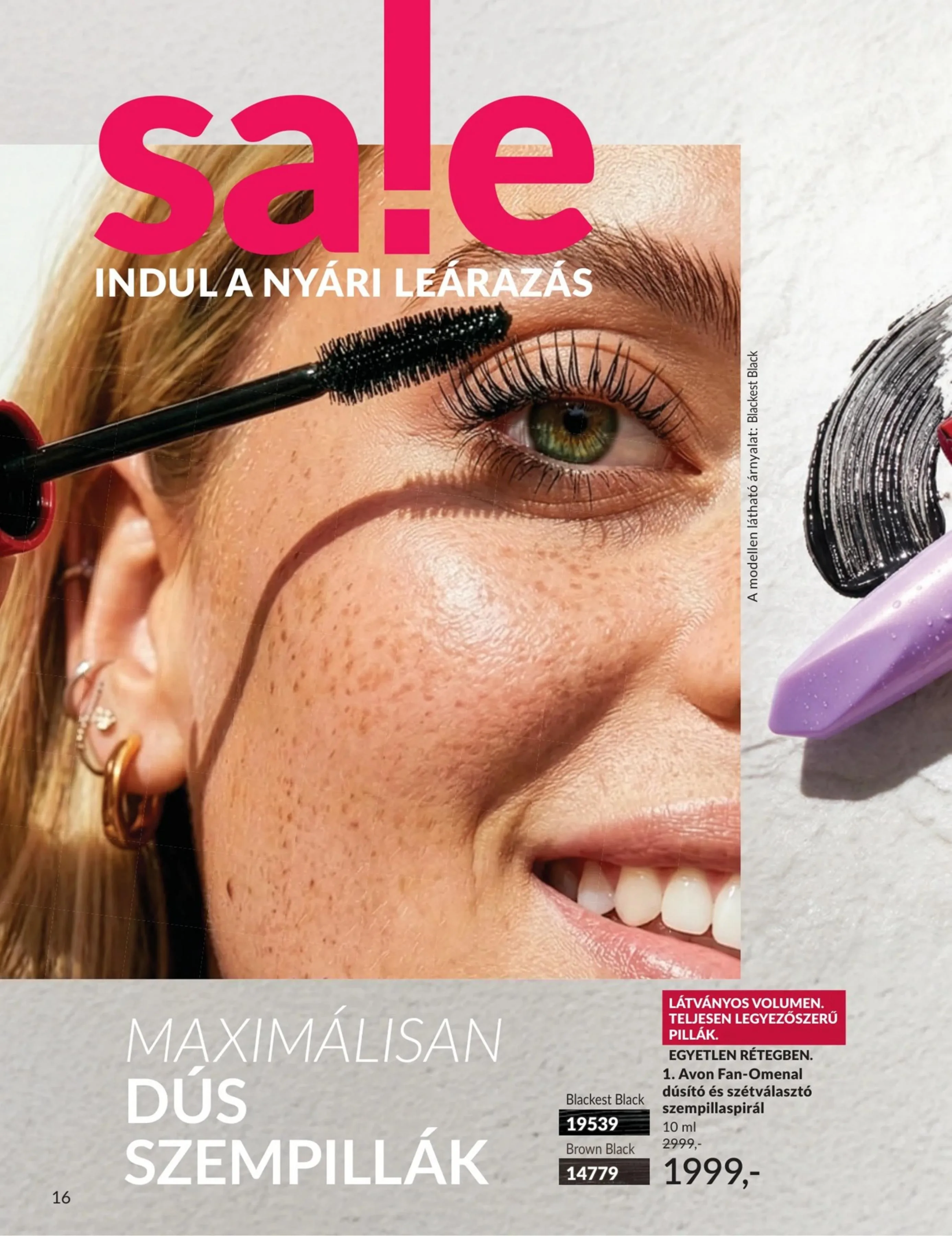 Avon akciós újság 07.01–07.31 – 16. oldal