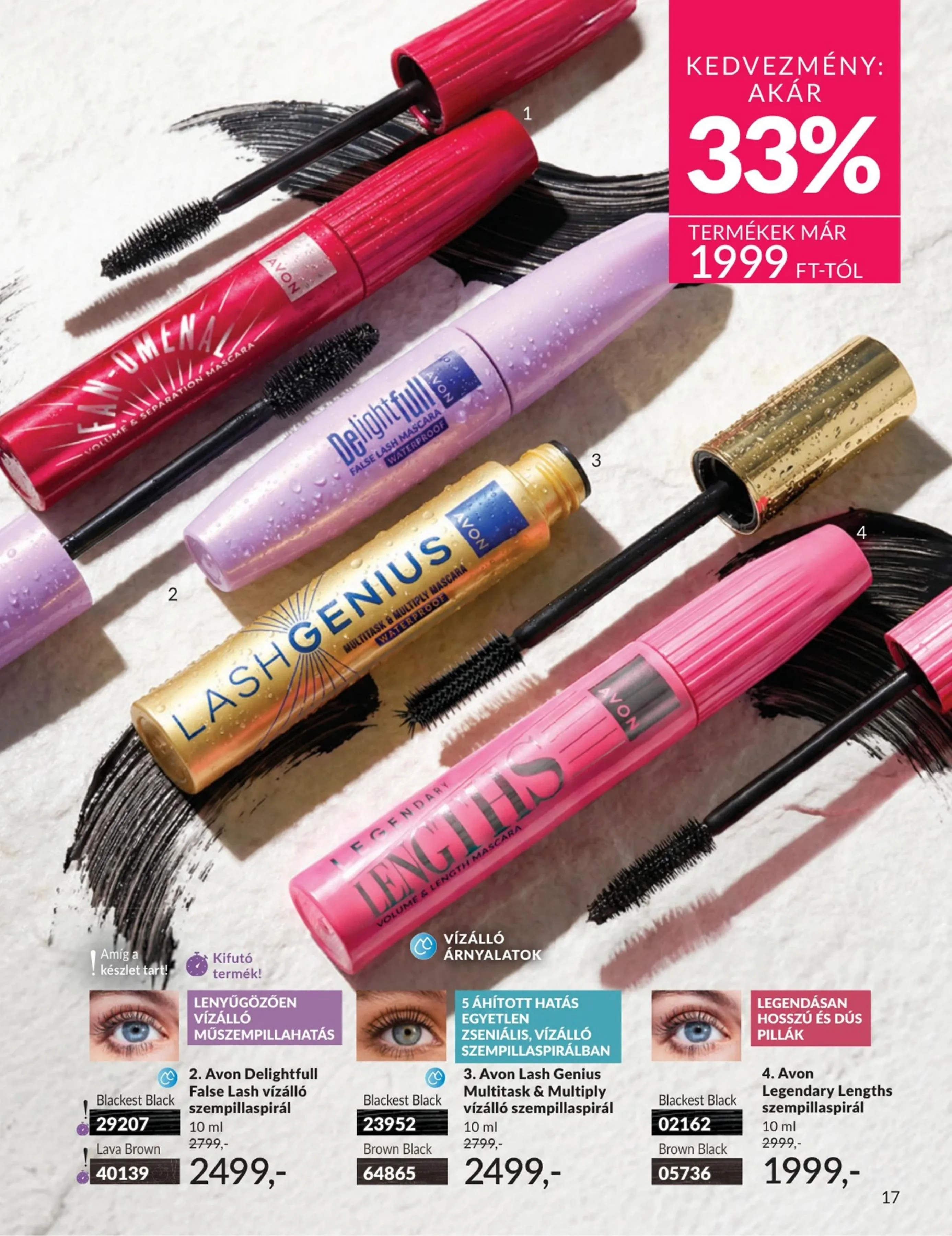 Avon akciós újság 07.01–07.31 – 17. oldal