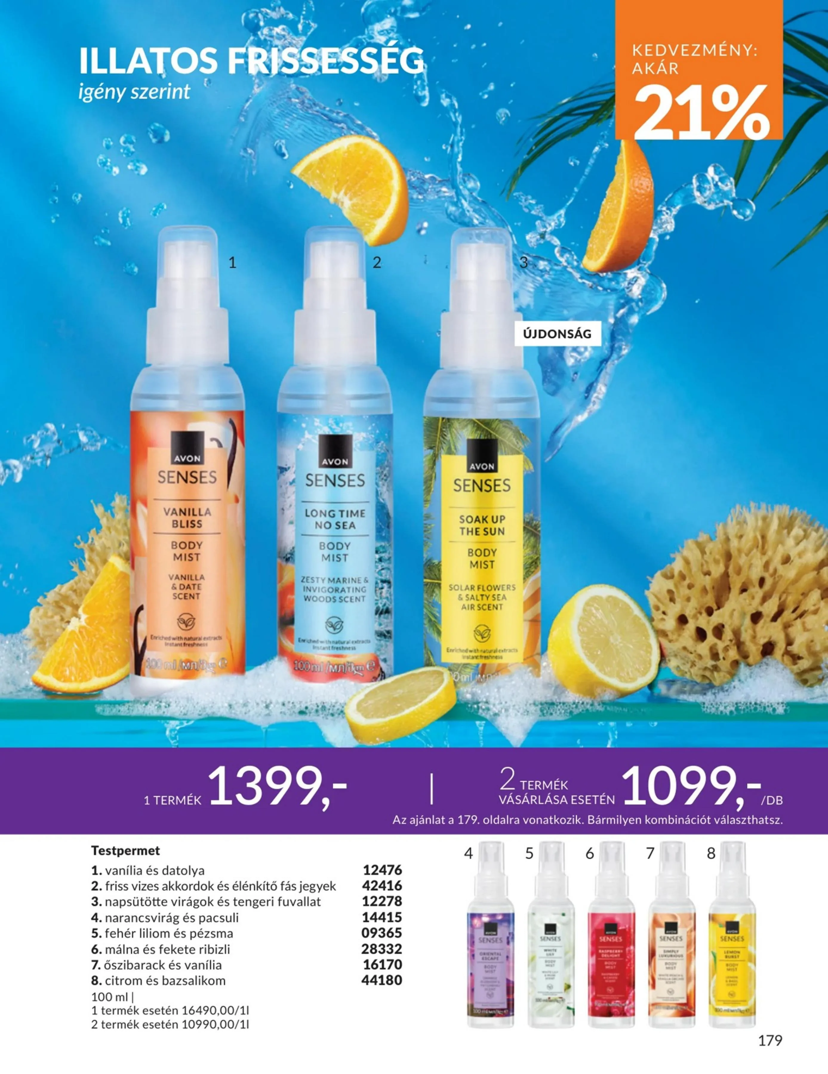 Avon akciós újság 07.01–07.31 – 179. oldal