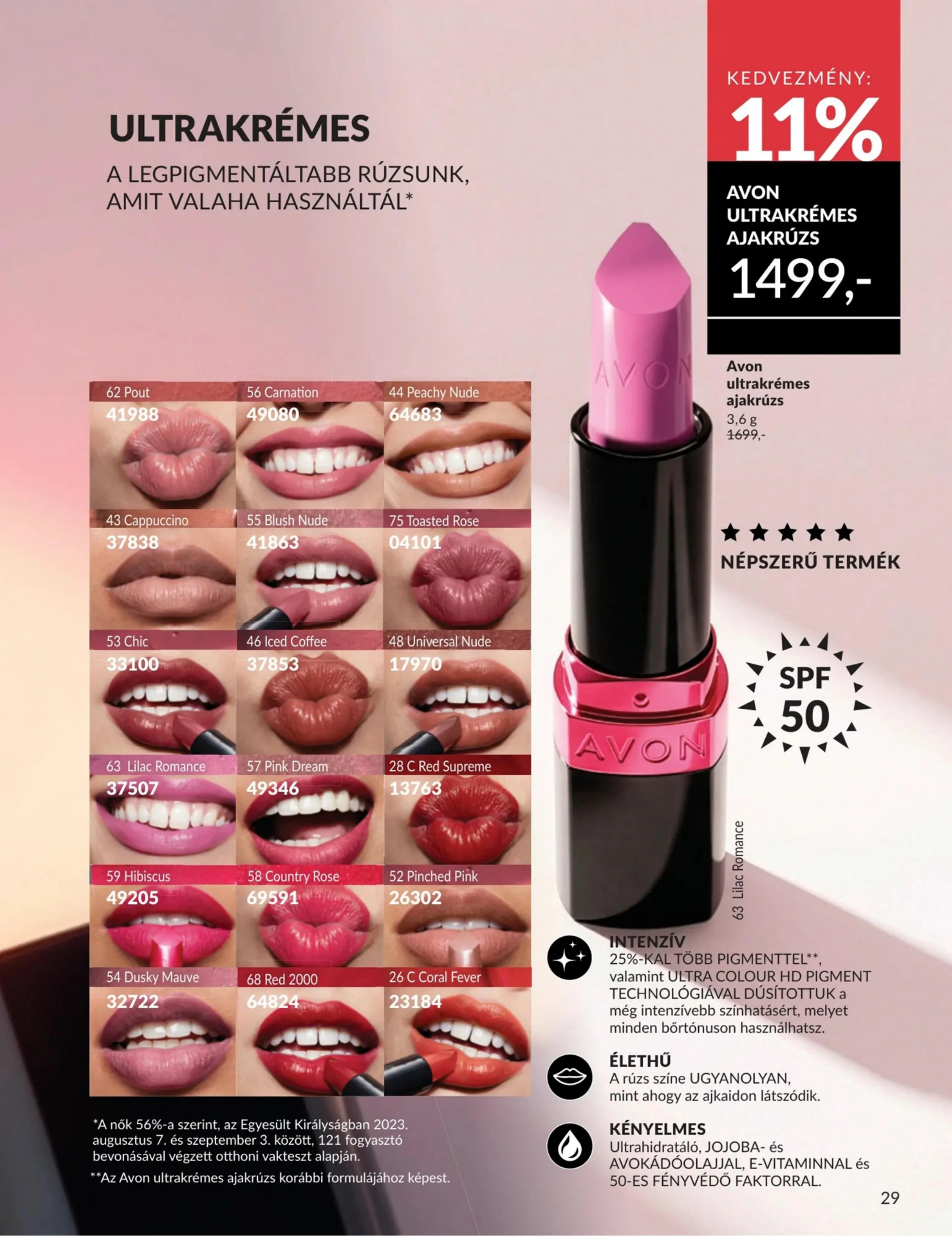 Avon akciós újság 07.01–07.31 – 29. oldal