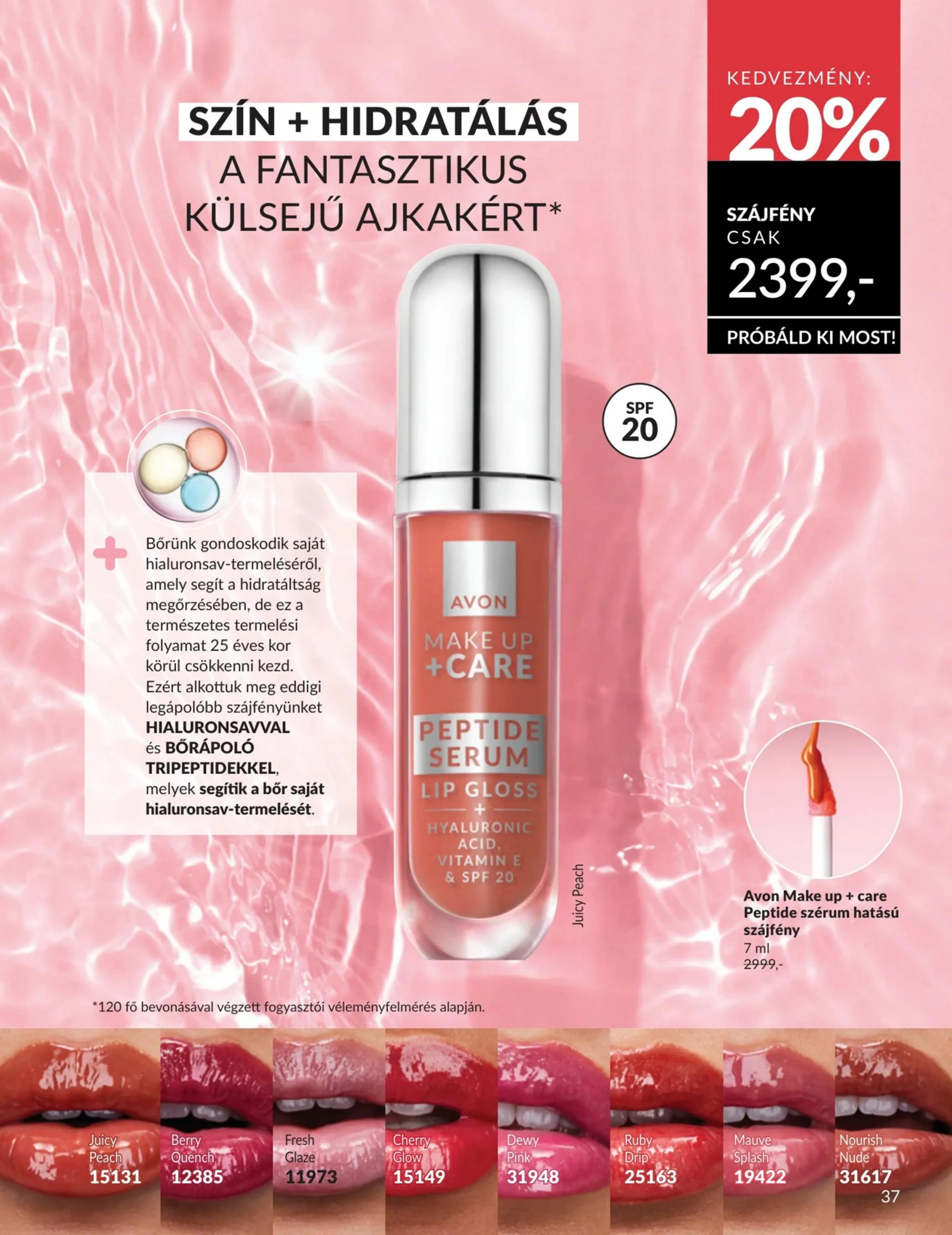 Avon akciós újság 07.01–07.31 – 37. oldal