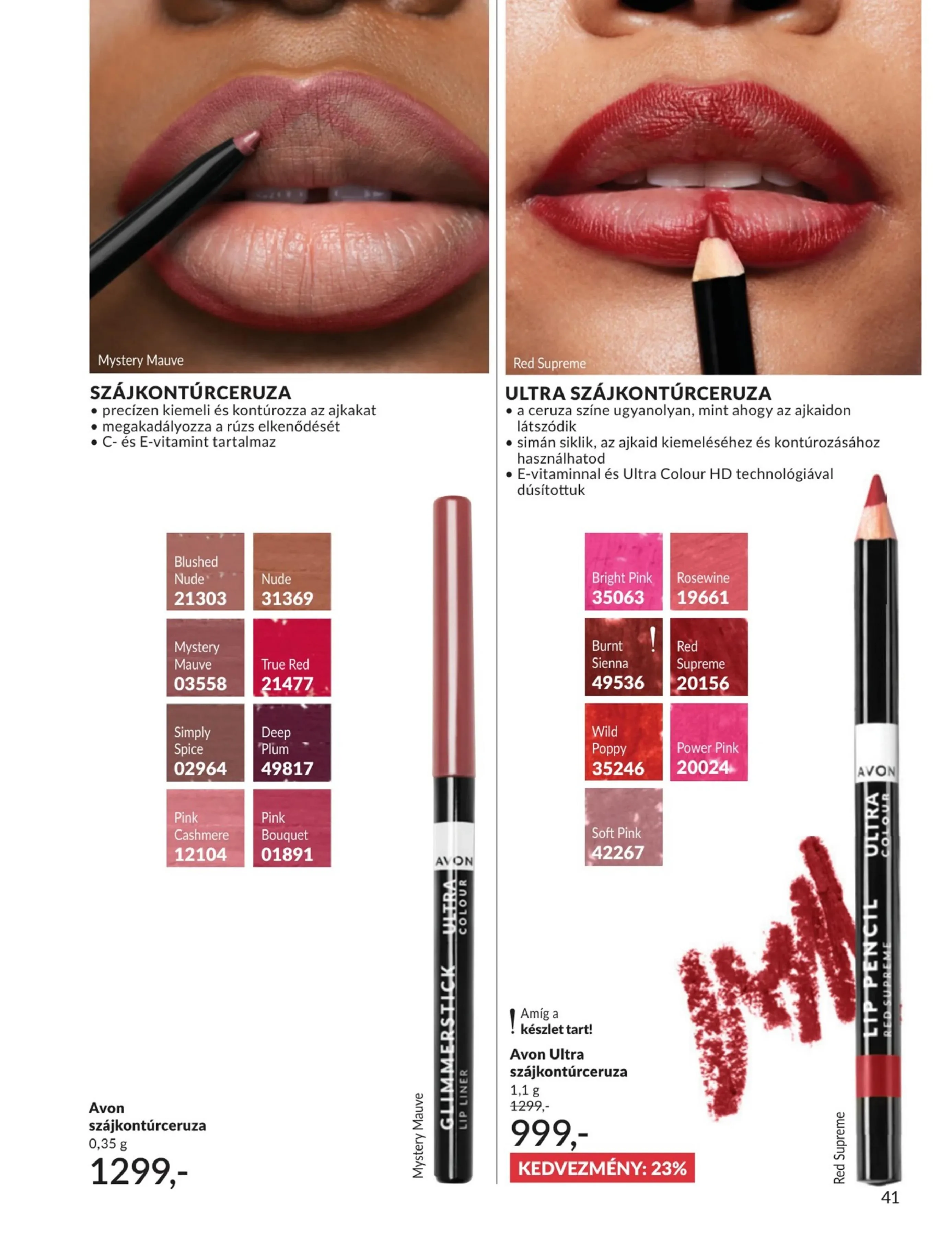 Avon akciós újság 07.01–07.31 – 41. oldal