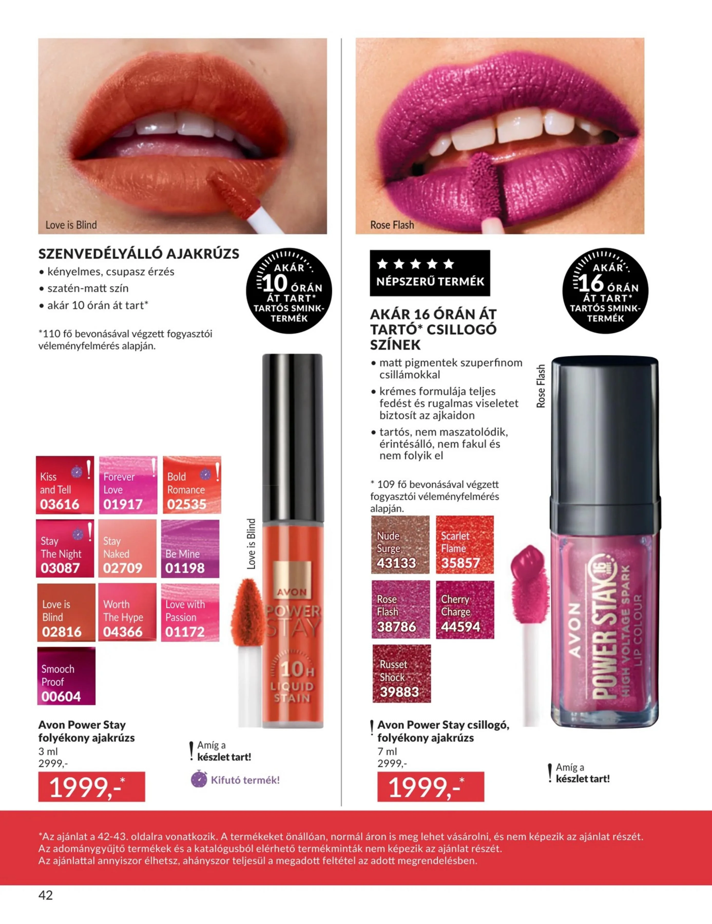 Avon akciós újság 07.01–07.31 – 42. oldal