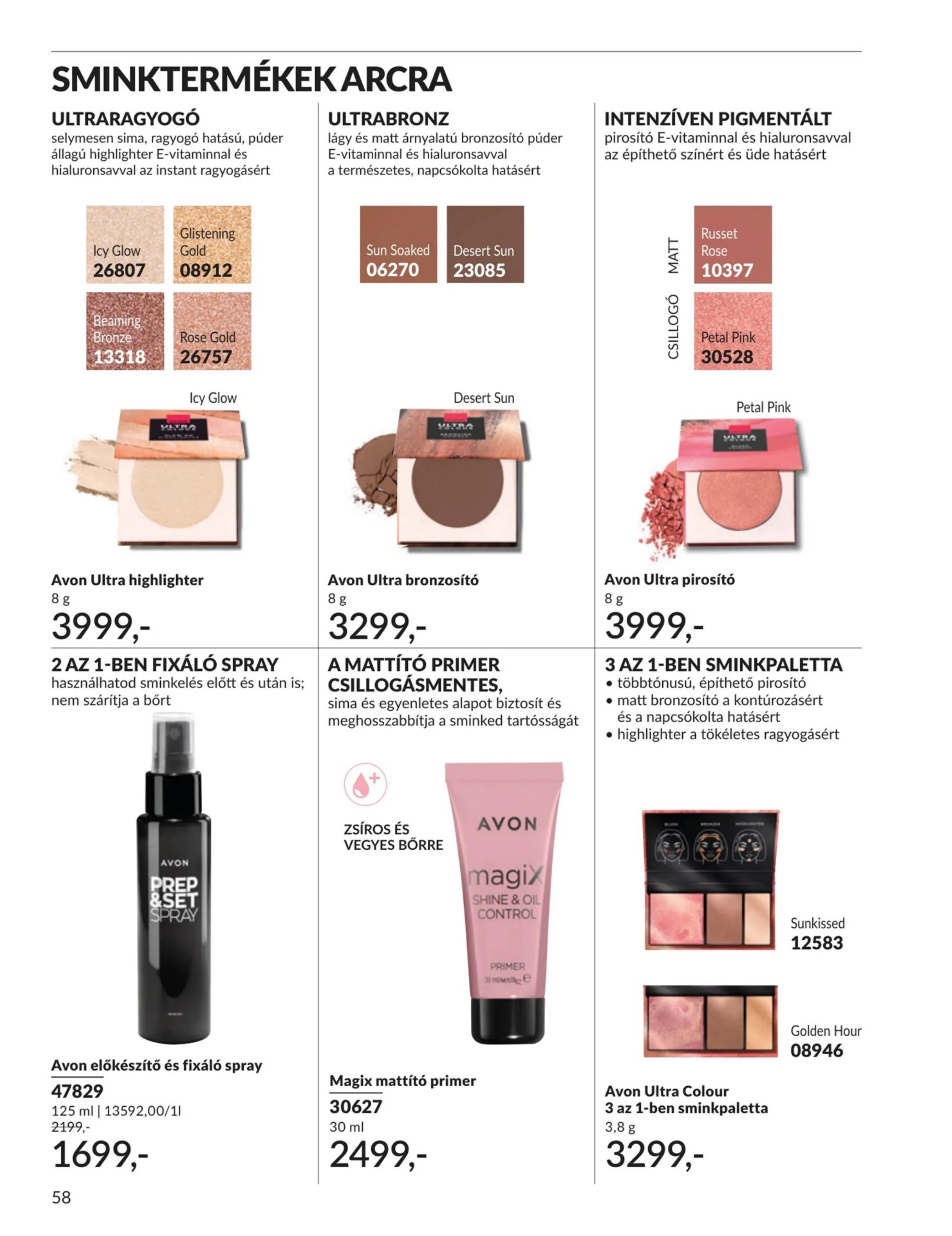 Avon akciós újság 07.01–07.31 – 58. oldal