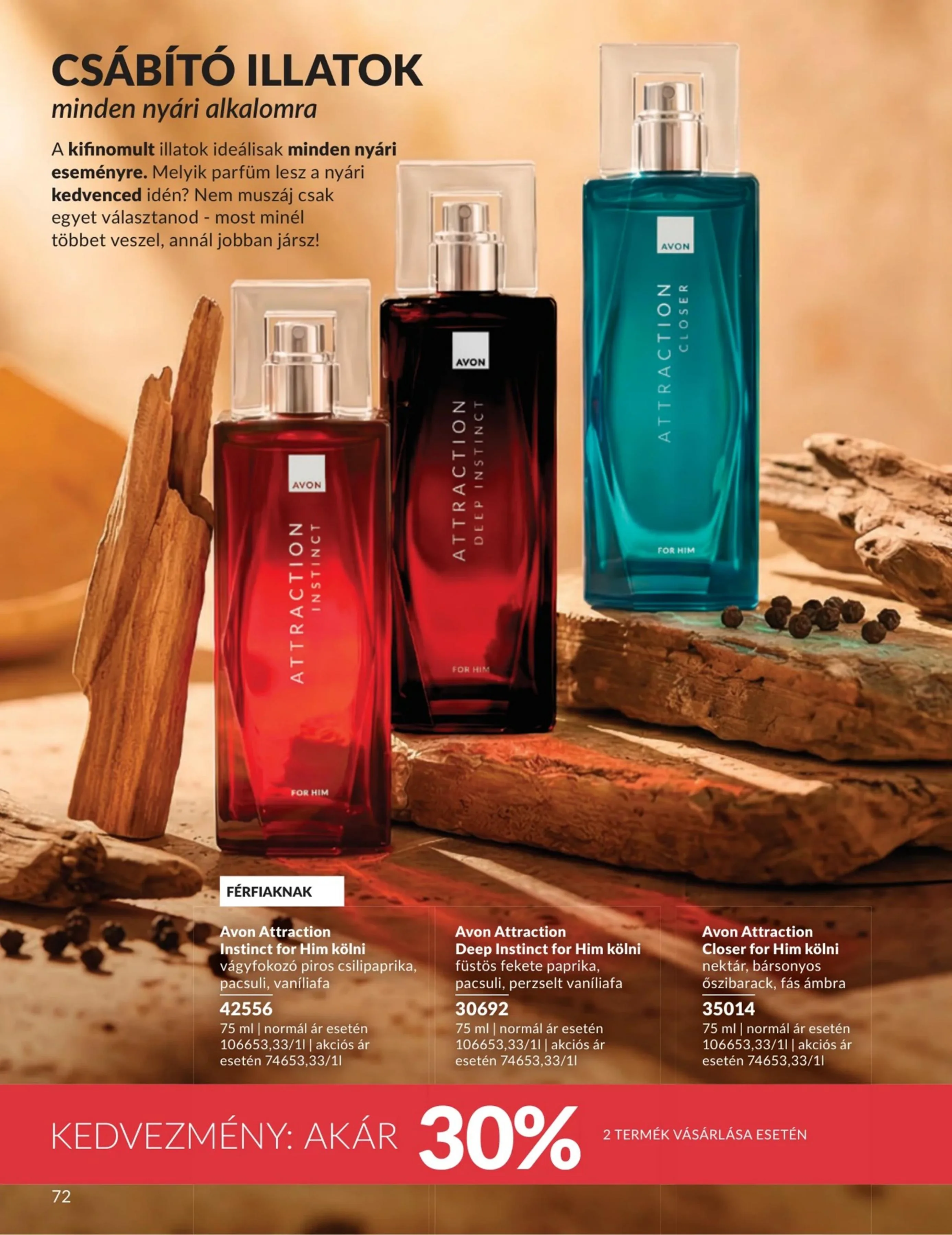 Avon akciós újság 07.01–07.31 – 72. oldal