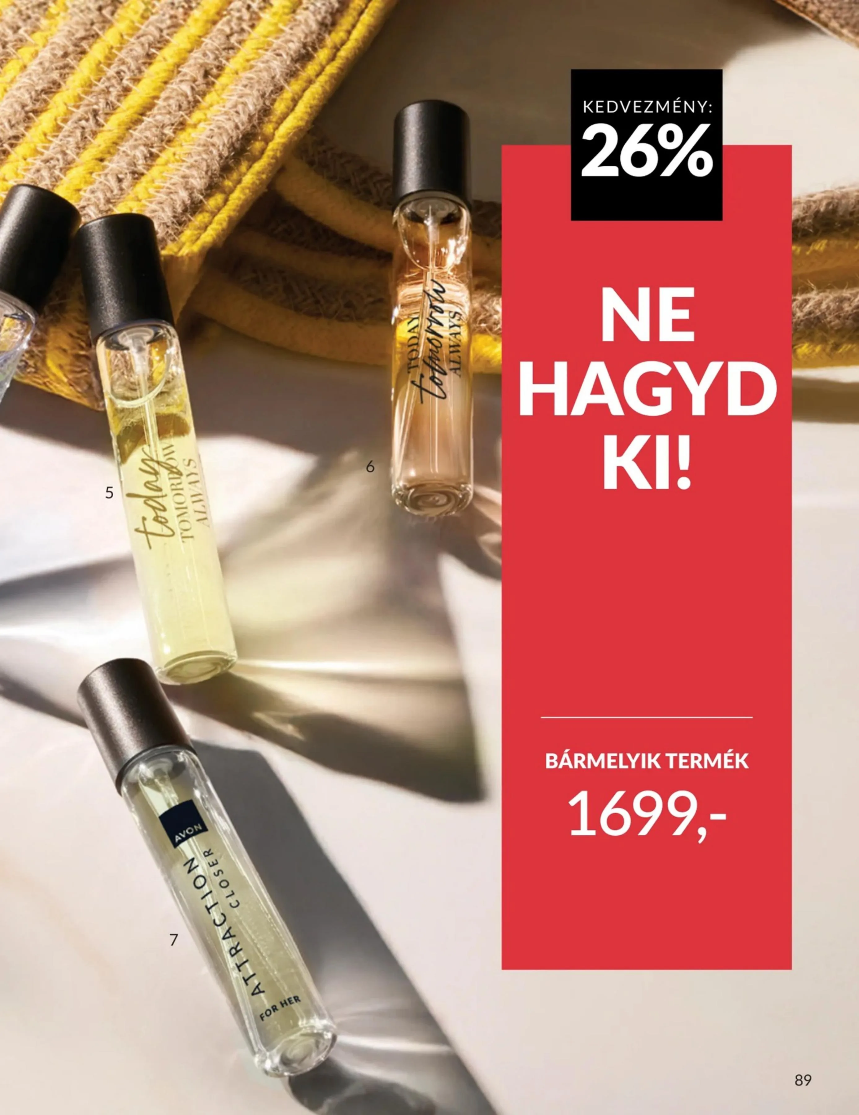 Avon akciós újság 07.01–07.31 – 89. oldal