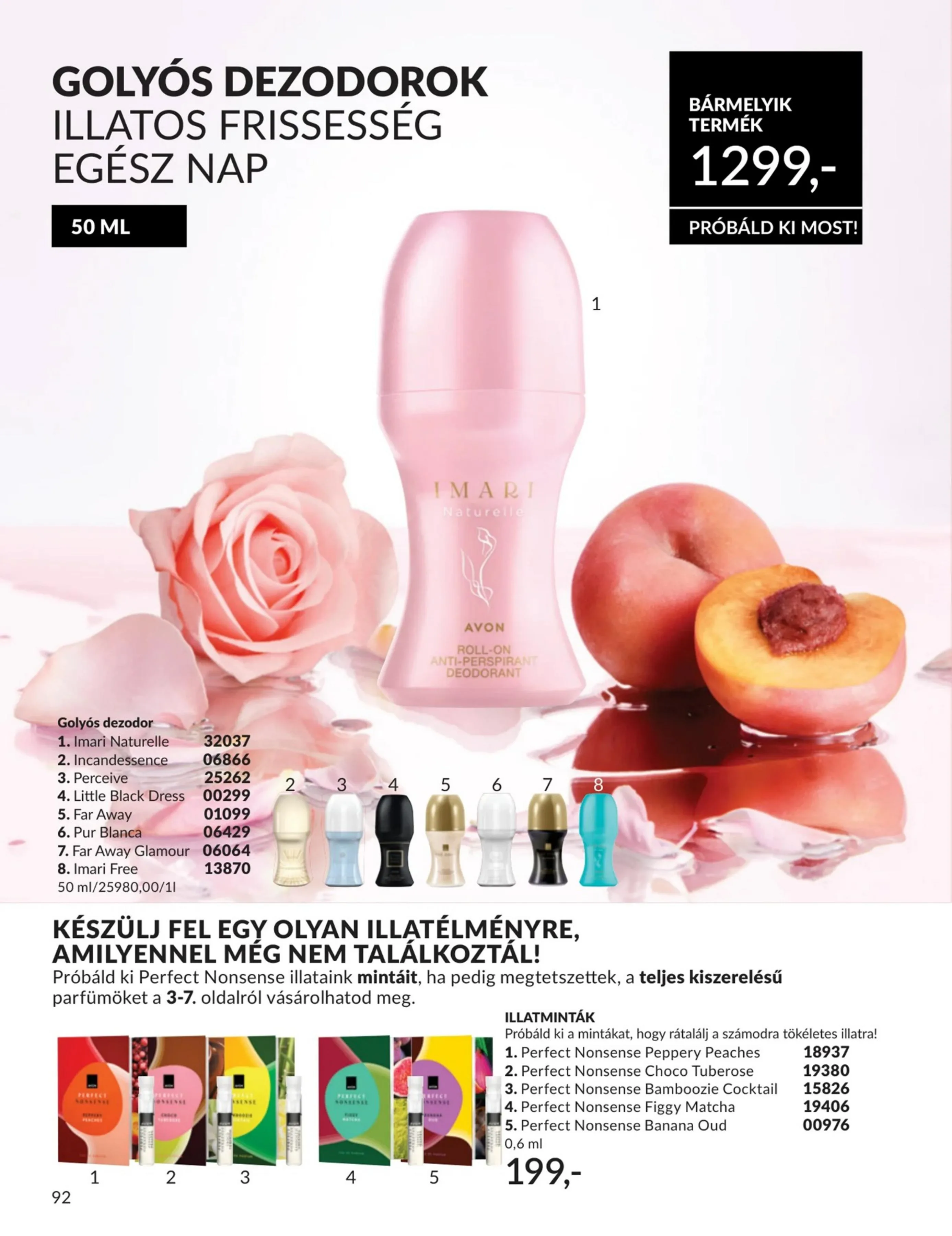 Avon akciós újság 07.01–07.31 – 92. oldal
