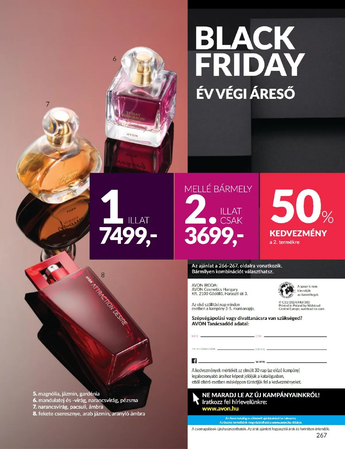 Avon akciós újság Black Friday 11.01–11.30 – 31. oldal