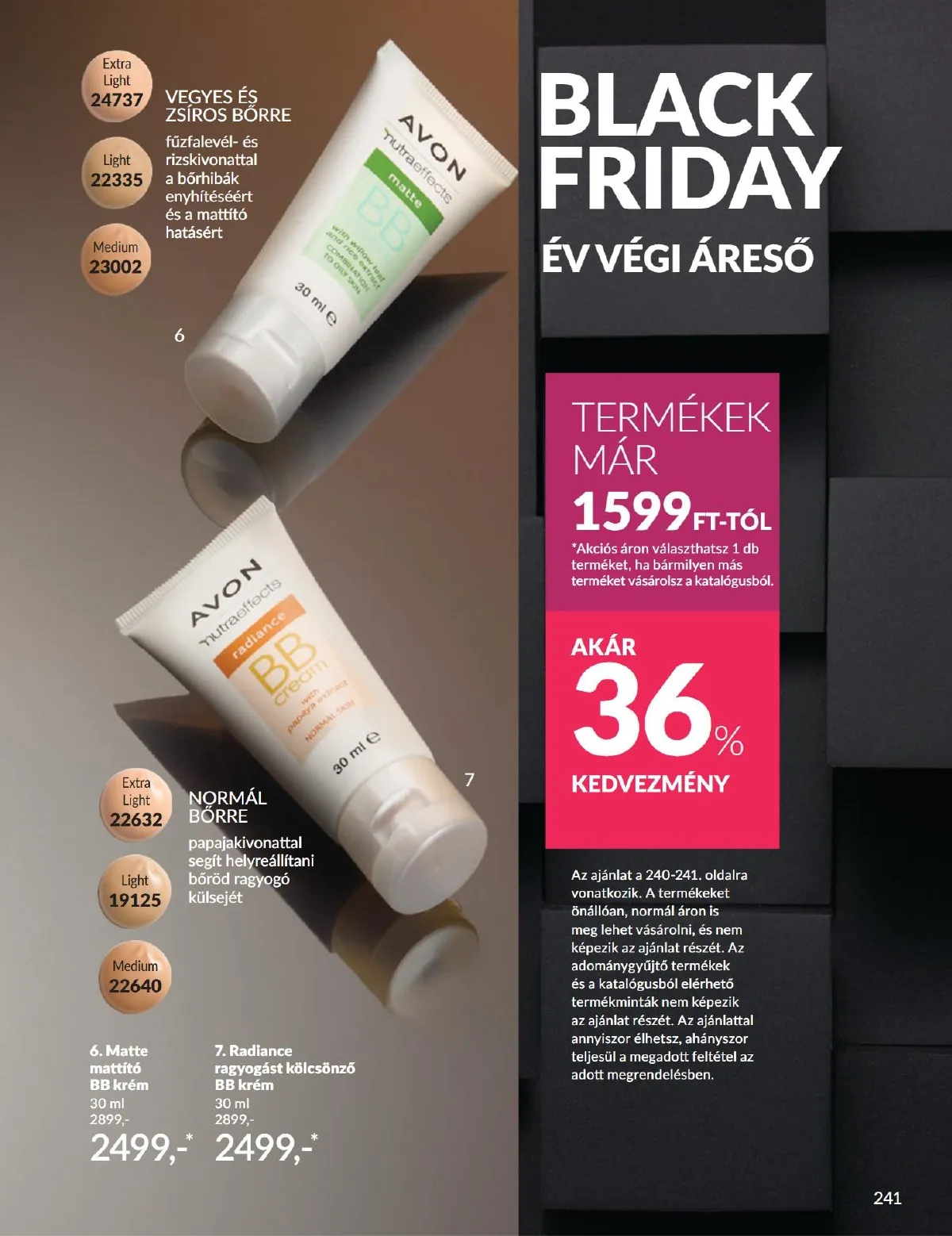 Avon akciós újság Black Friday 11.01–11.30 – 5. oldal