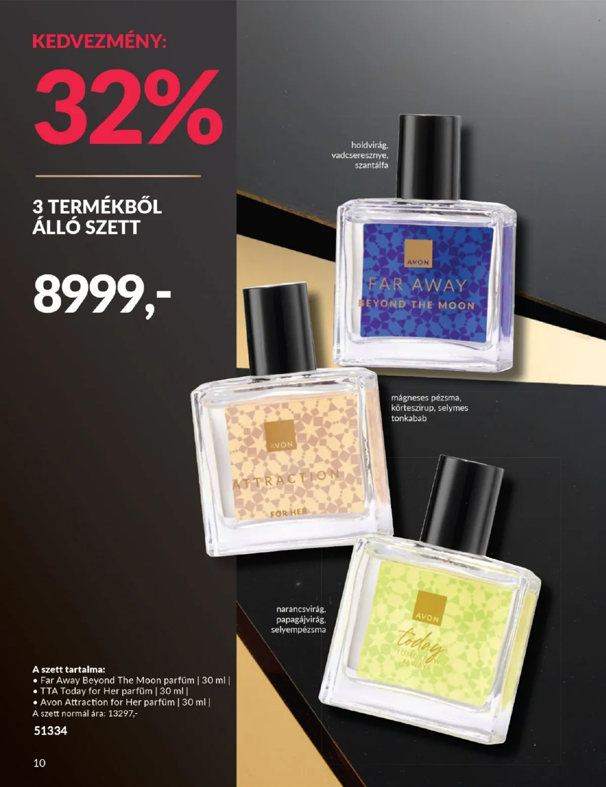 Avon akciós újság Black Friday 11.01–11.30 – 10. oldal