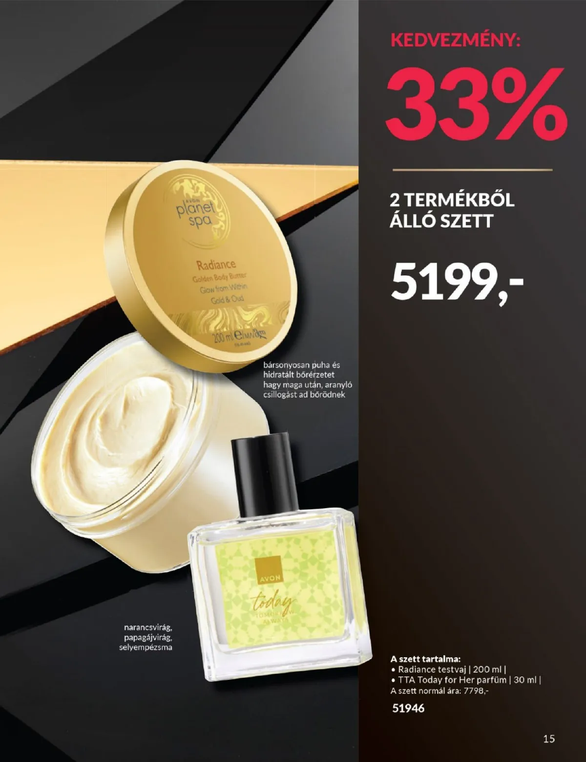 Avon akciós újság Black Friday 11.01–11.30 – 15. oldal