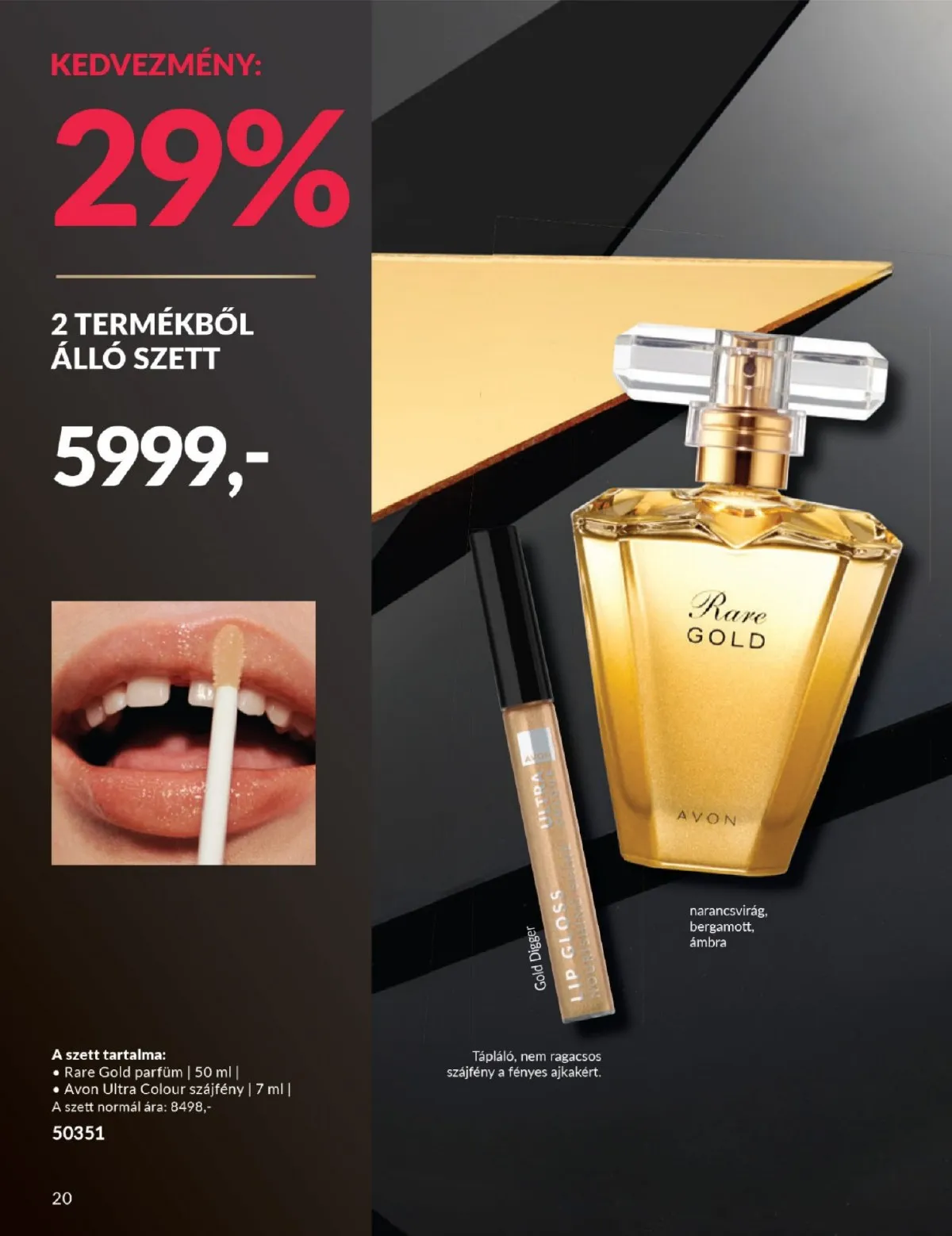 Avon akciós újság Black Friday 11.01–11.30 – 20. oldal