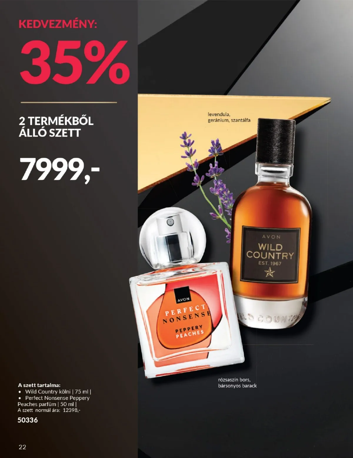 Avon akciós újság Black Friday 11.01–11.30 – 22. oldal