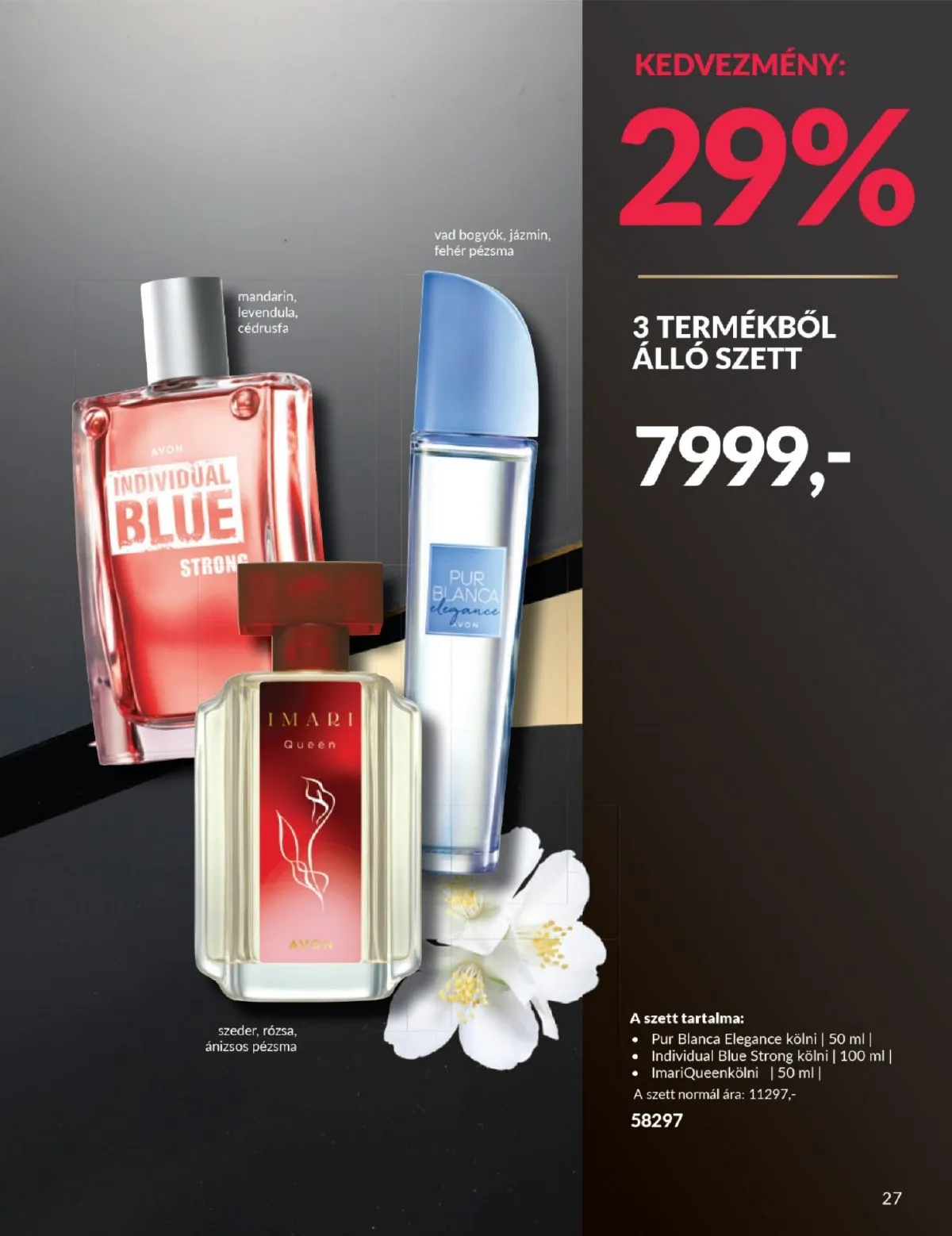 Avon akciós újság Black Friday 11.01–11.30 – 27. oldal