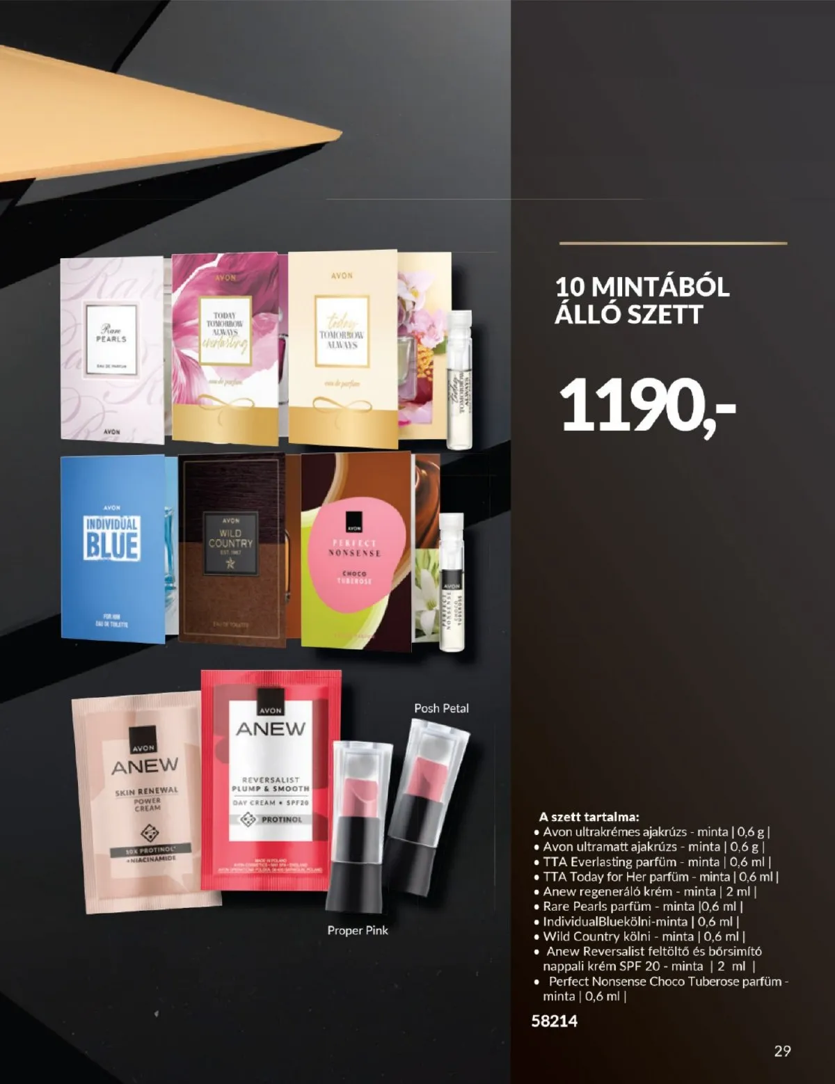 Avon akciós újság Black Friday 11.01–11.30 – 29. oldal
