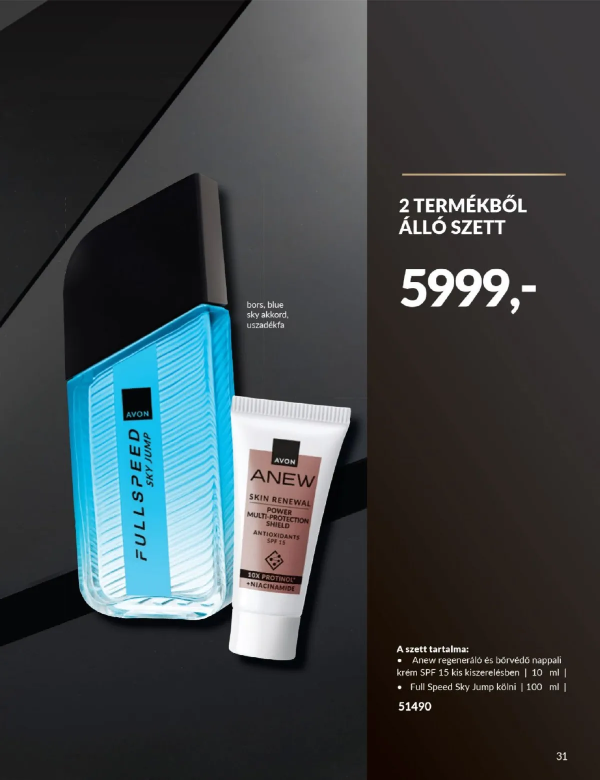 Avon akciós újság Black Friday 11.01–11.30 – 31. oldal