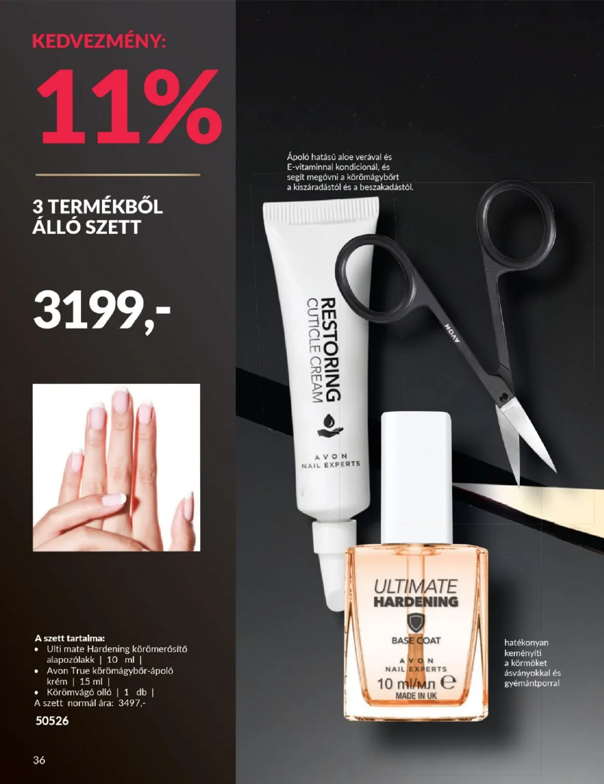 Avon akciós újság Black Friday 11.01–11.30 – 36. oldal