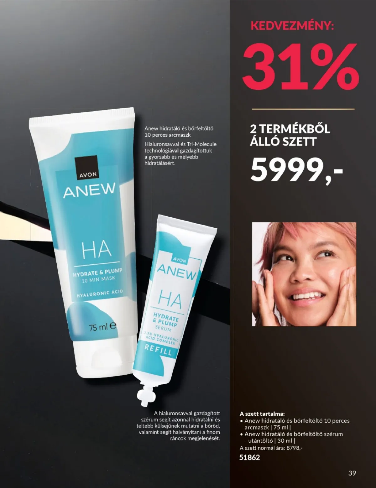 Avon akciós újság Black Friday 11.01–11.30 – 39. oldal